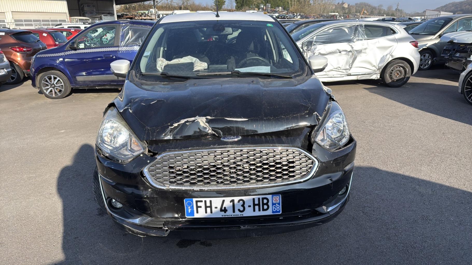 OYHCM Accoudoir Centrale Pour Ford Ka Ka+, Rangement Intégré