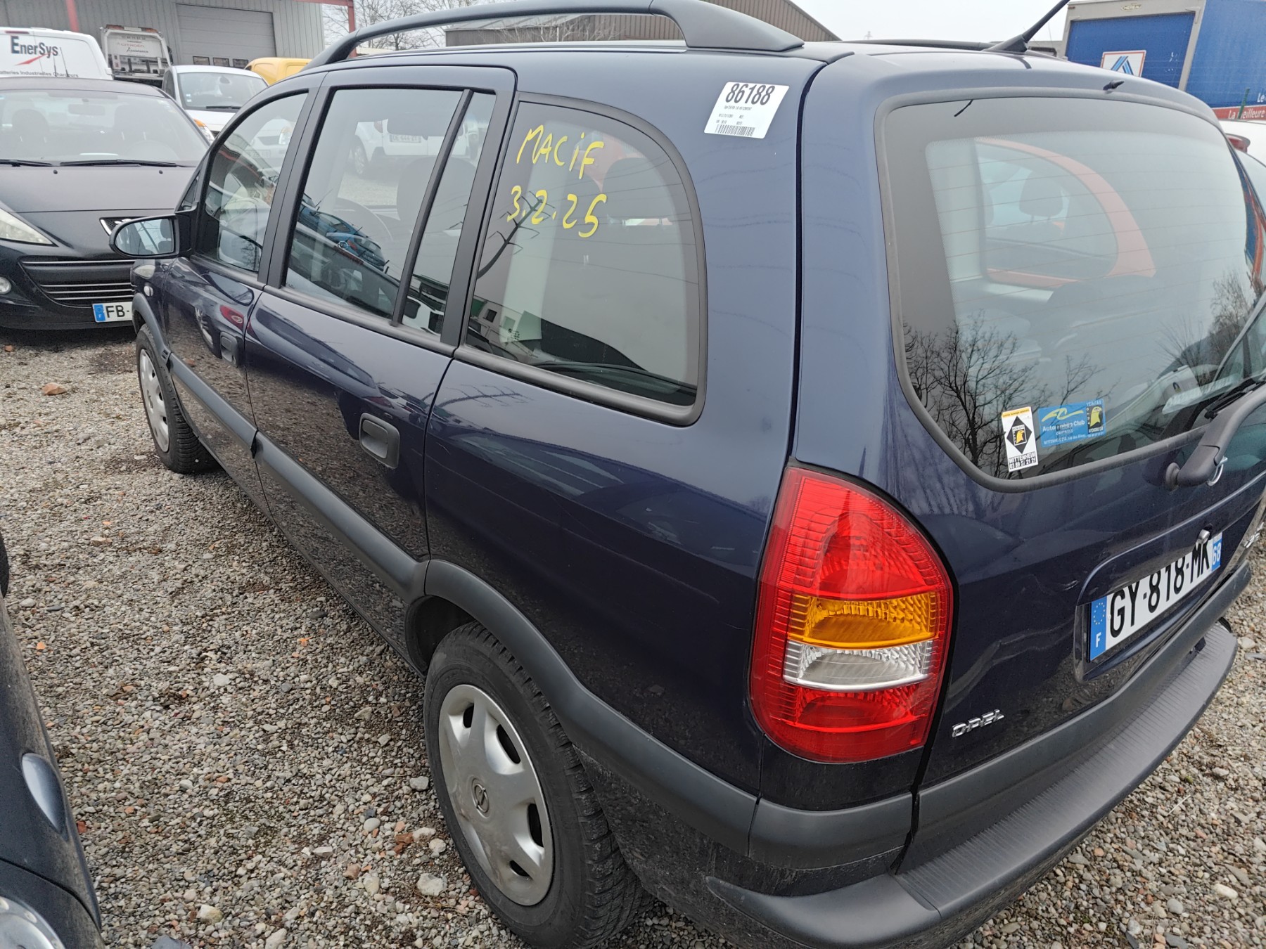 Cardan gauche (transmission) pour OPEL ZAFIRA A PHASE 1 Cardan gauche (transmission) pour OPEL ZAFIRA A PHASE 1