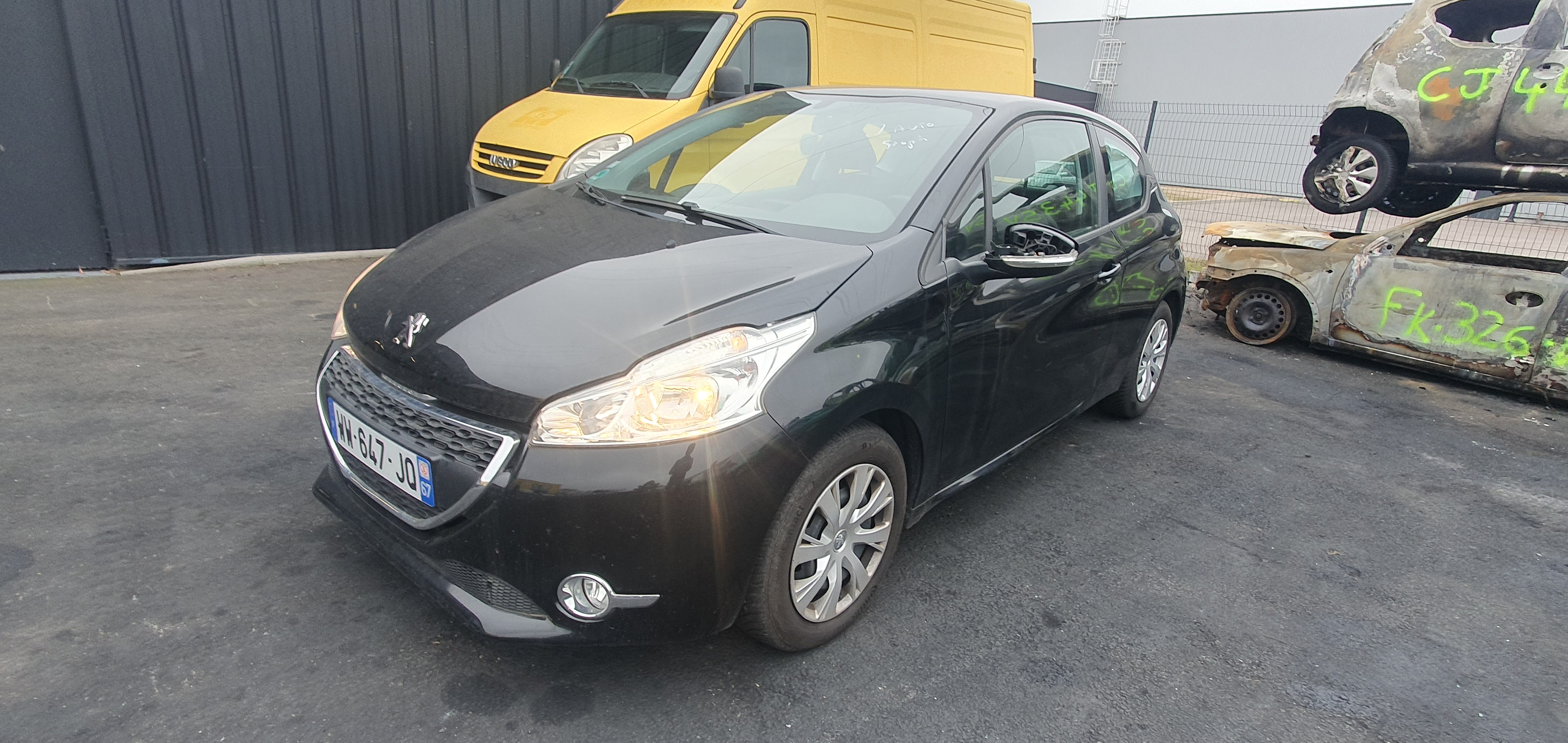 Porte avant gauche pour PEUGEOT 208 1 PHASE 1 Porte avant gauche pour PEUGEOT 208 1 PHASE 1