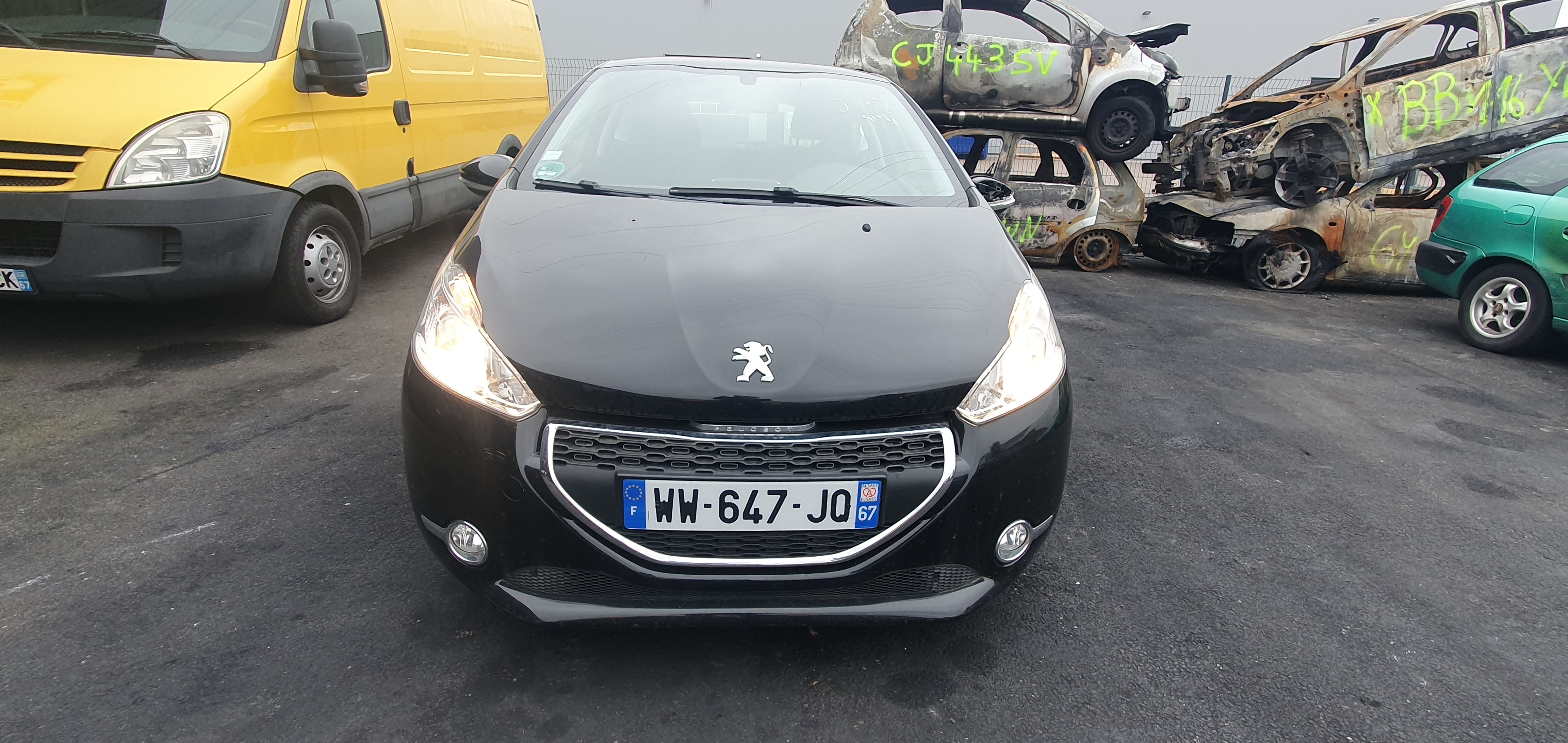 Porte avant gauche pour PEUGEOT 208 1 PHASE 1 Porte avant gauche pour PEUGEOT 208 1 PHASE 1