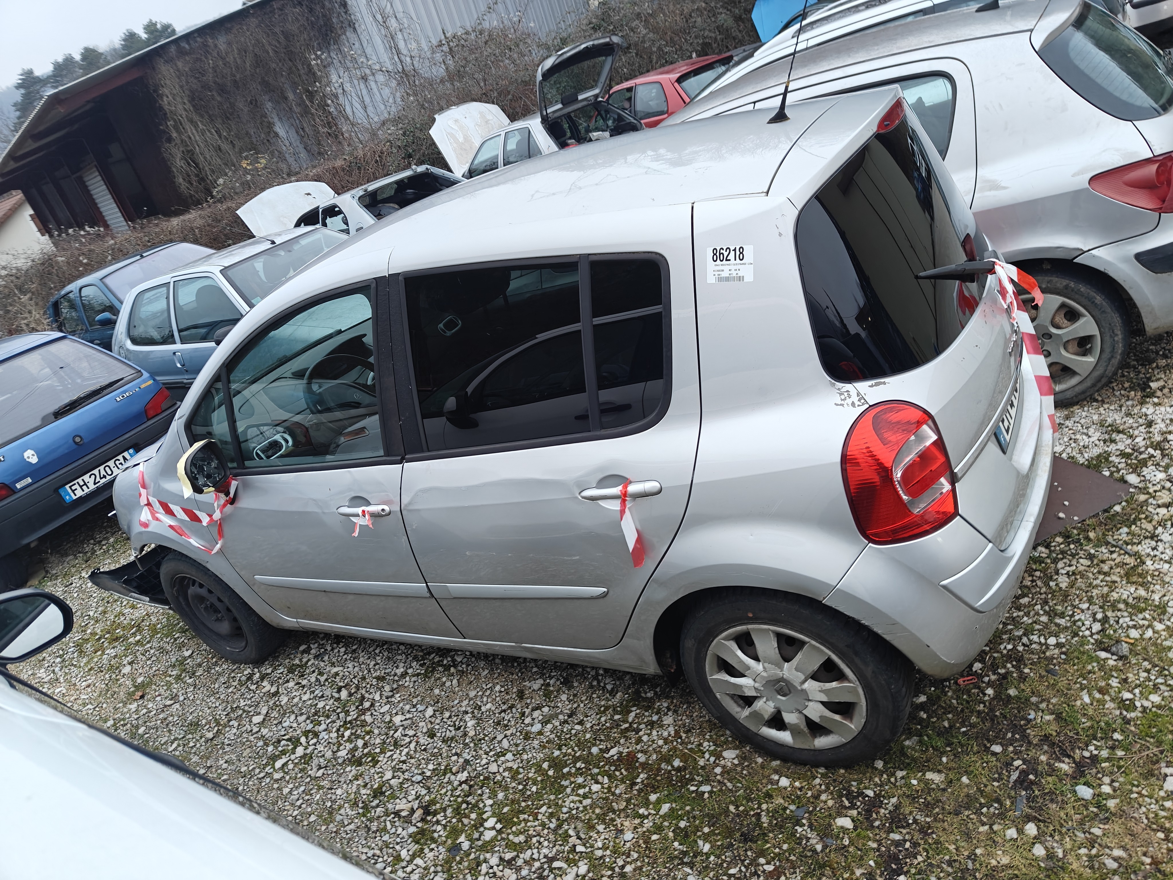 Optique avant principal gauche (feux)(phare) pour RENAULT MODUS PHASE 2 Optique avant principal gauche (feux)(phare) pour RENAULT MODUS PHASE 2