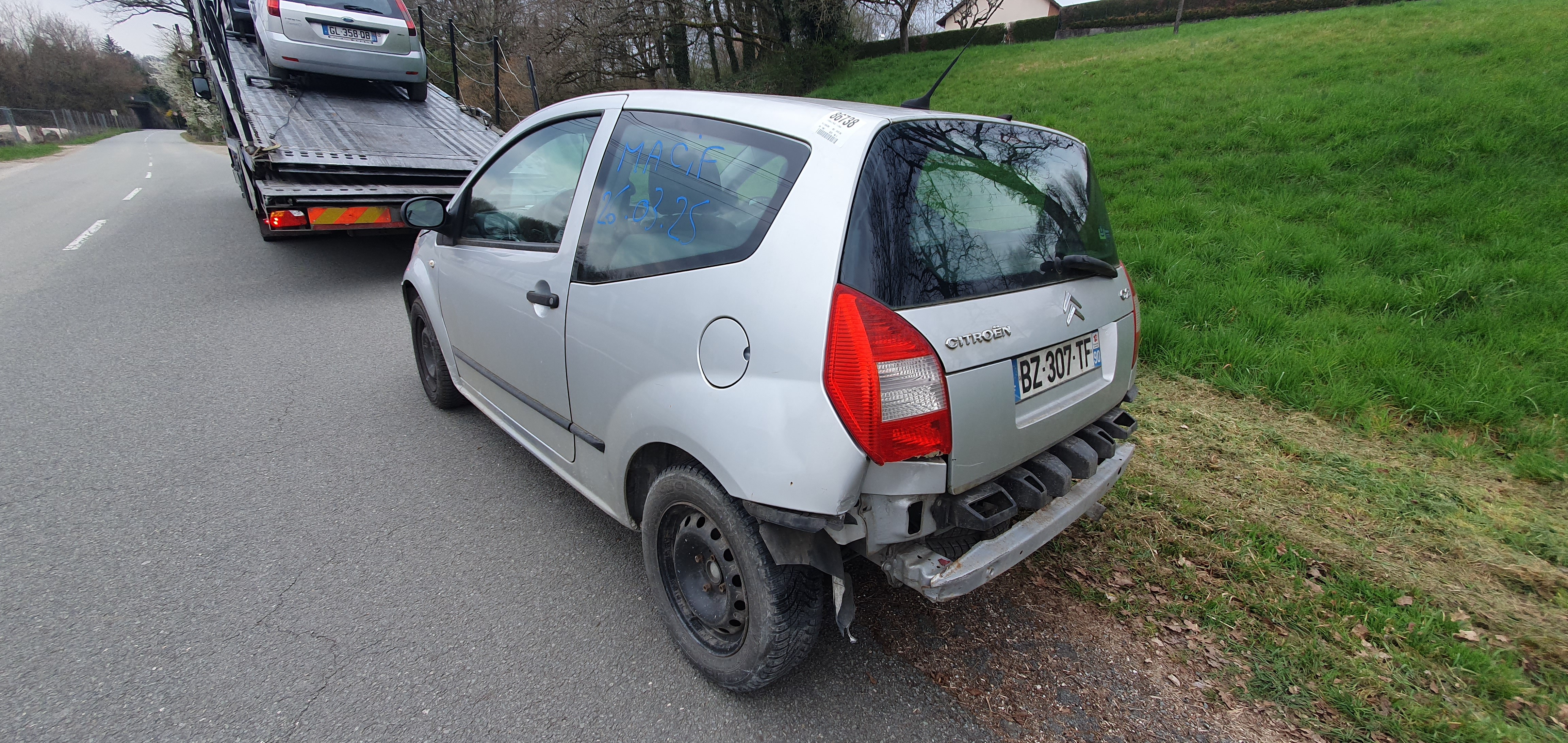 Optique avant principal droit (feux)(phare) pour CITROEN C2 PHASE 1 Optique avant principal droit (feux)(phare) pour CITROEN C2 PHASE 1