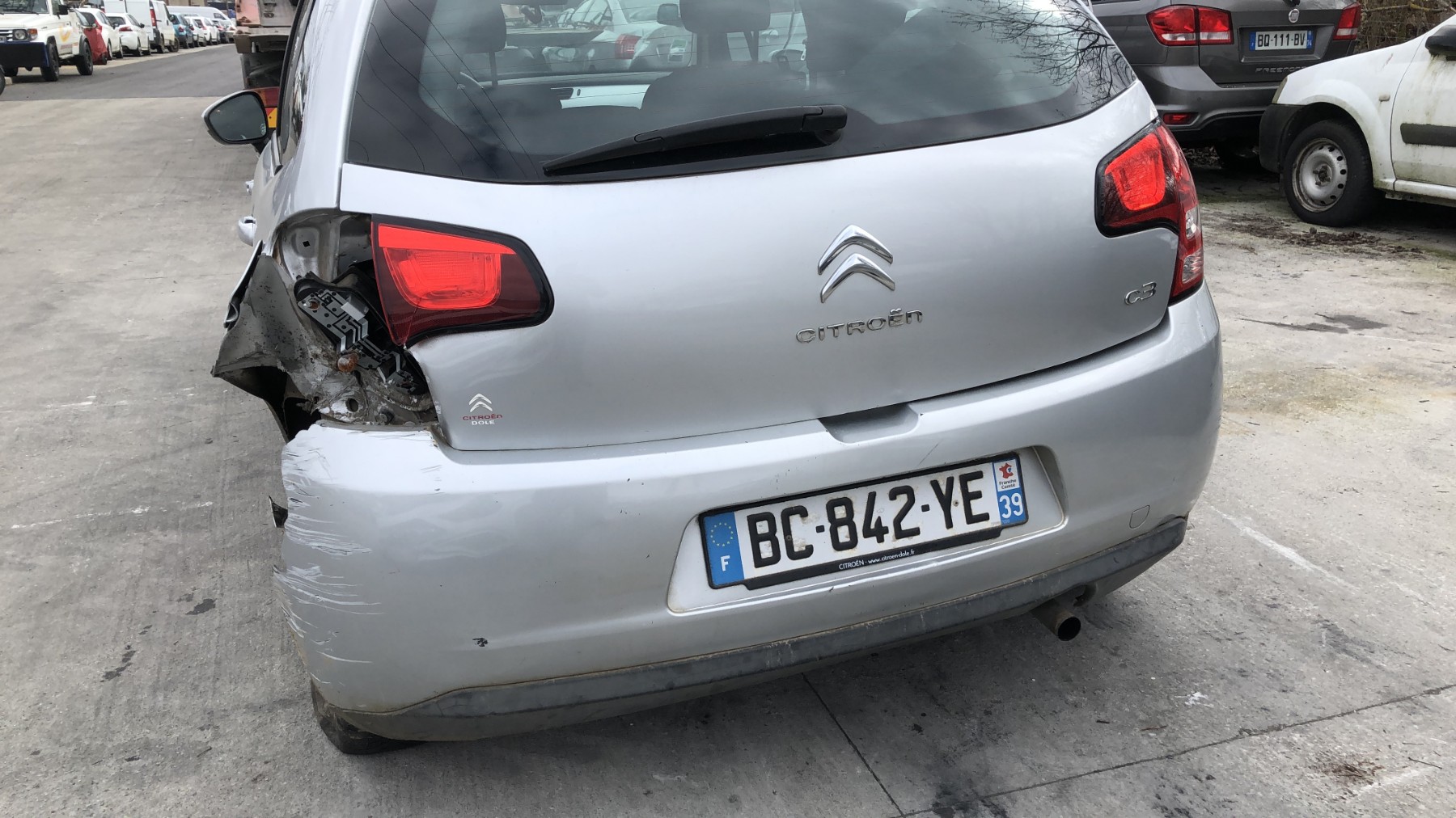 Ceinture arriere gauche pour CITROEN C3 2 PHASE 1 Ceinture arriere gauche pour CITROEN C3 2 PHASE 1