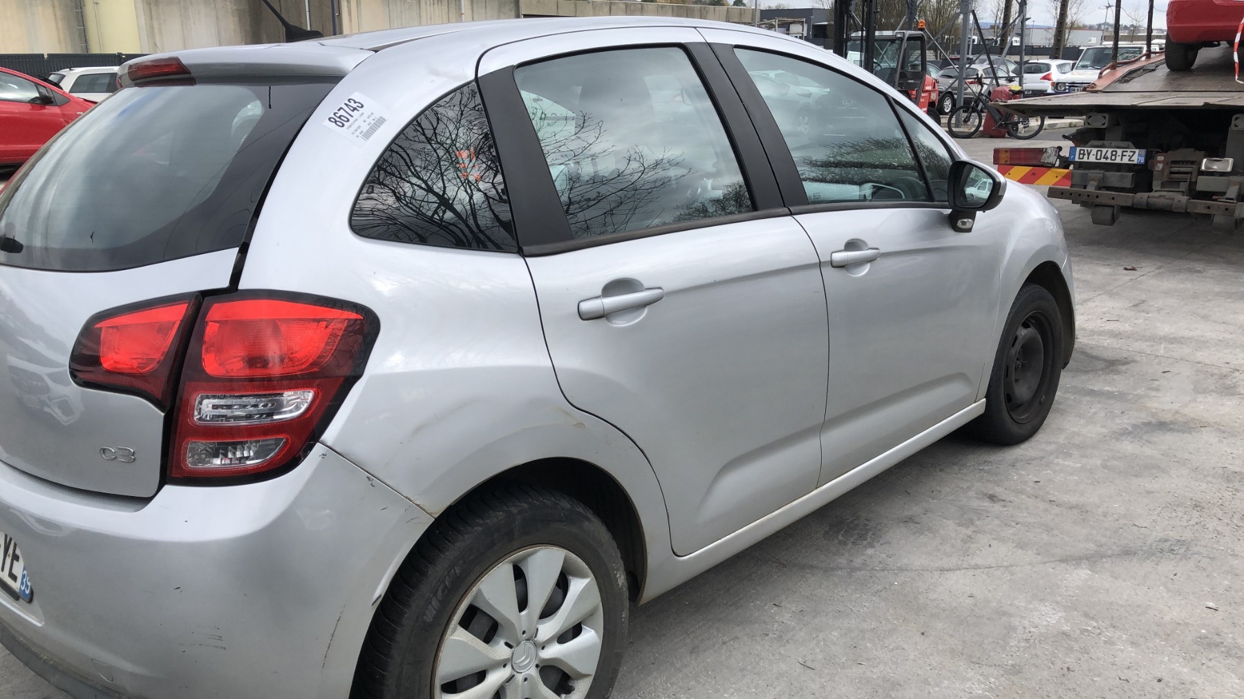 Ceinture arriere gauche pour CITROEN C3 2 PHASE 1 Ceinture arriere gauche pour CITROEN C3 2 PHASE 1