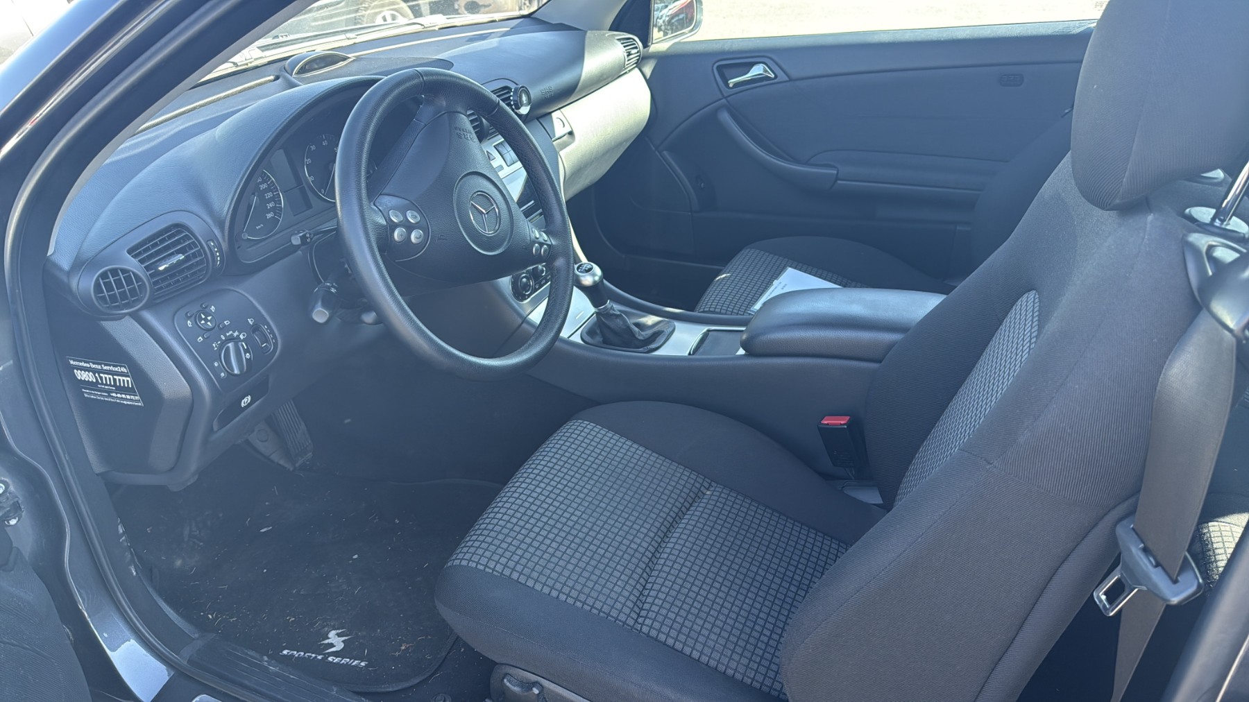 Volant pour MERCEDES CLASSE C 203 COUPE SPORT PHASE 2 Volant pour MERCEDES CLASSE C 203 COUPE SPORT PHASE 2