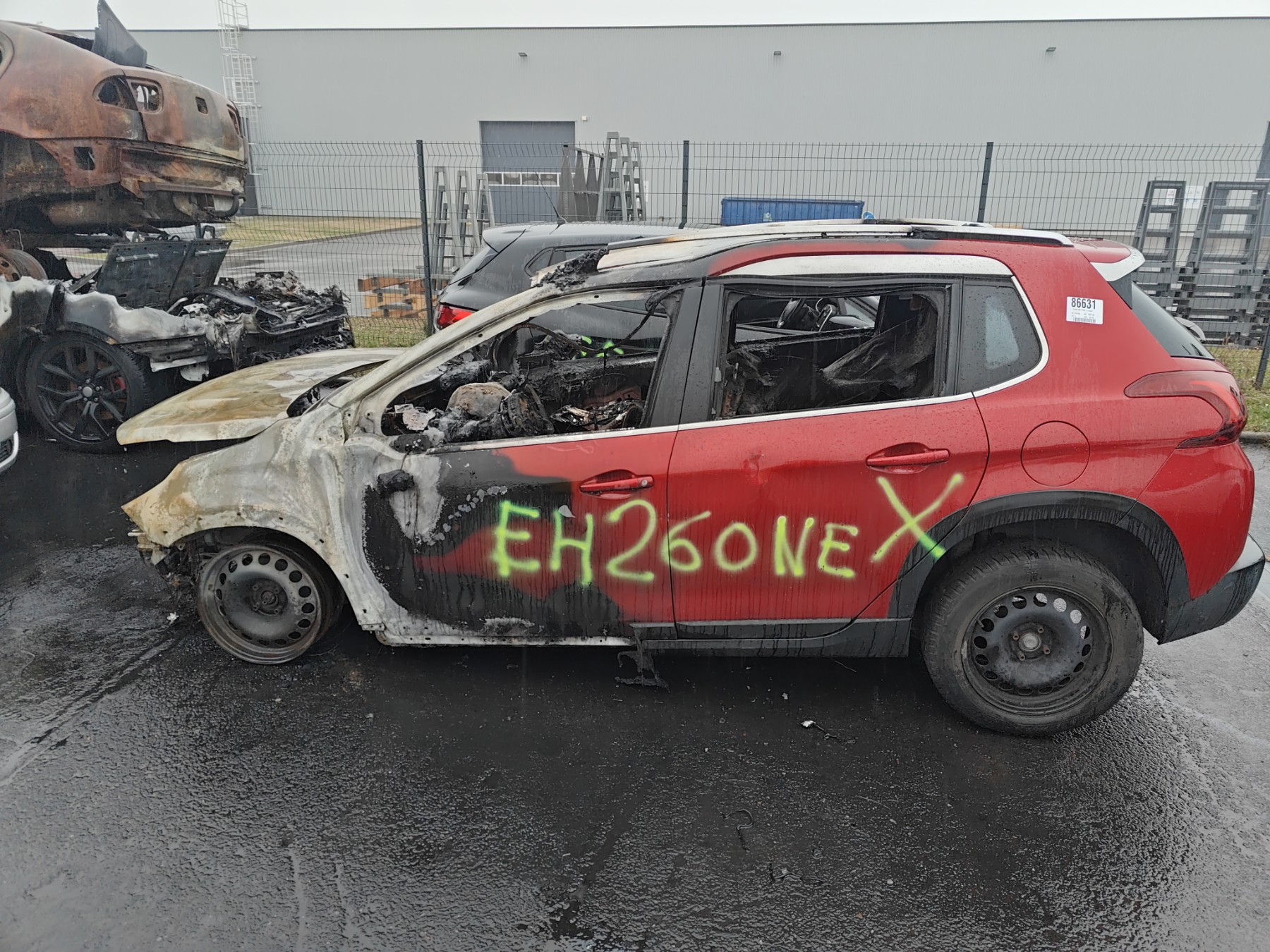 Feu arriere secondaire gauche (feux) pour PEUGEOT 2008 Feu arriere secondaire gauche (feux) pour PEUGEOT 2008