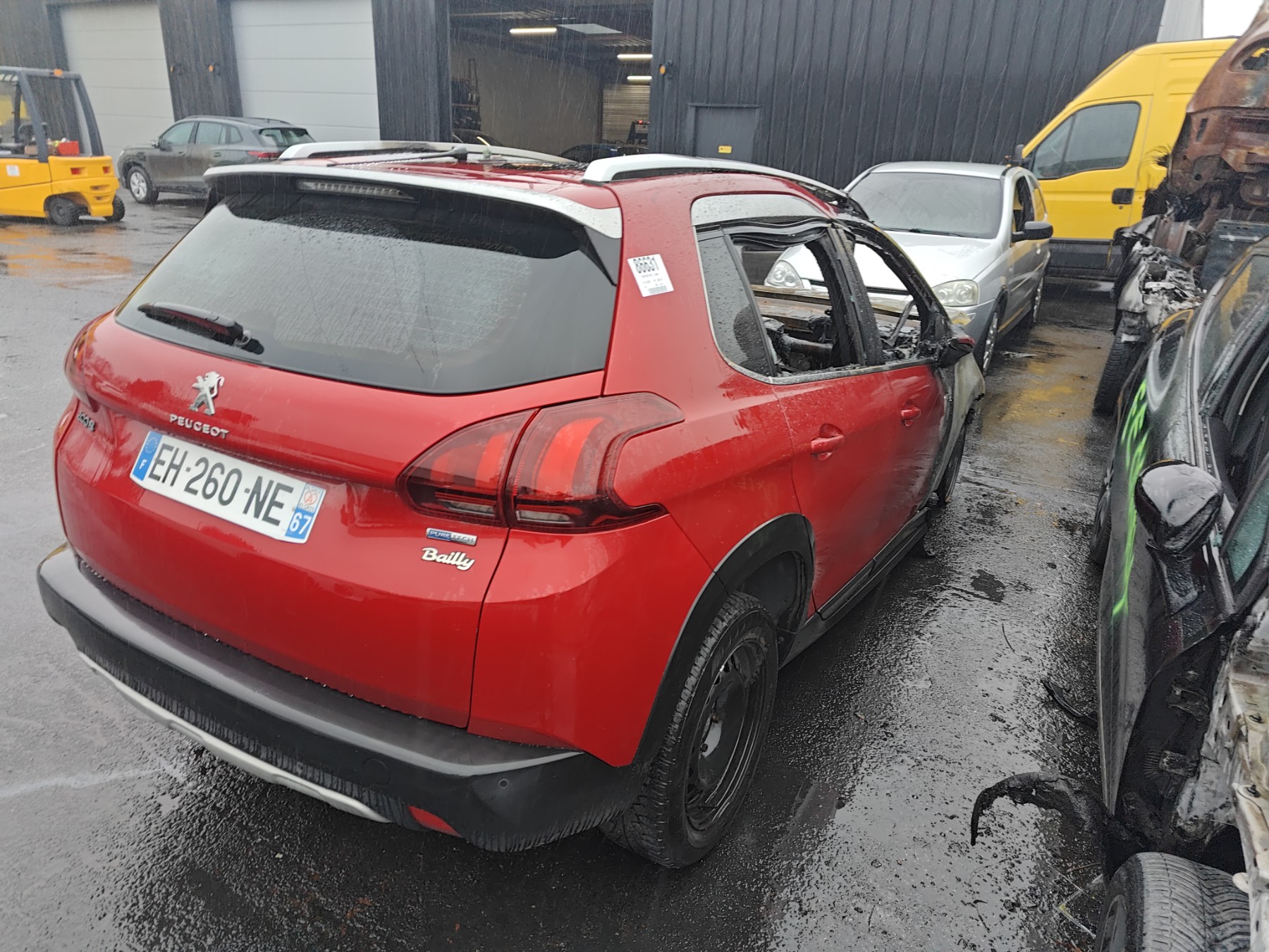 Feu arriere secondaire gauche (feux) pour PEUGEOT 2008 Feu arriere secondaire gauche (feux) pour PEUGEOT 2008