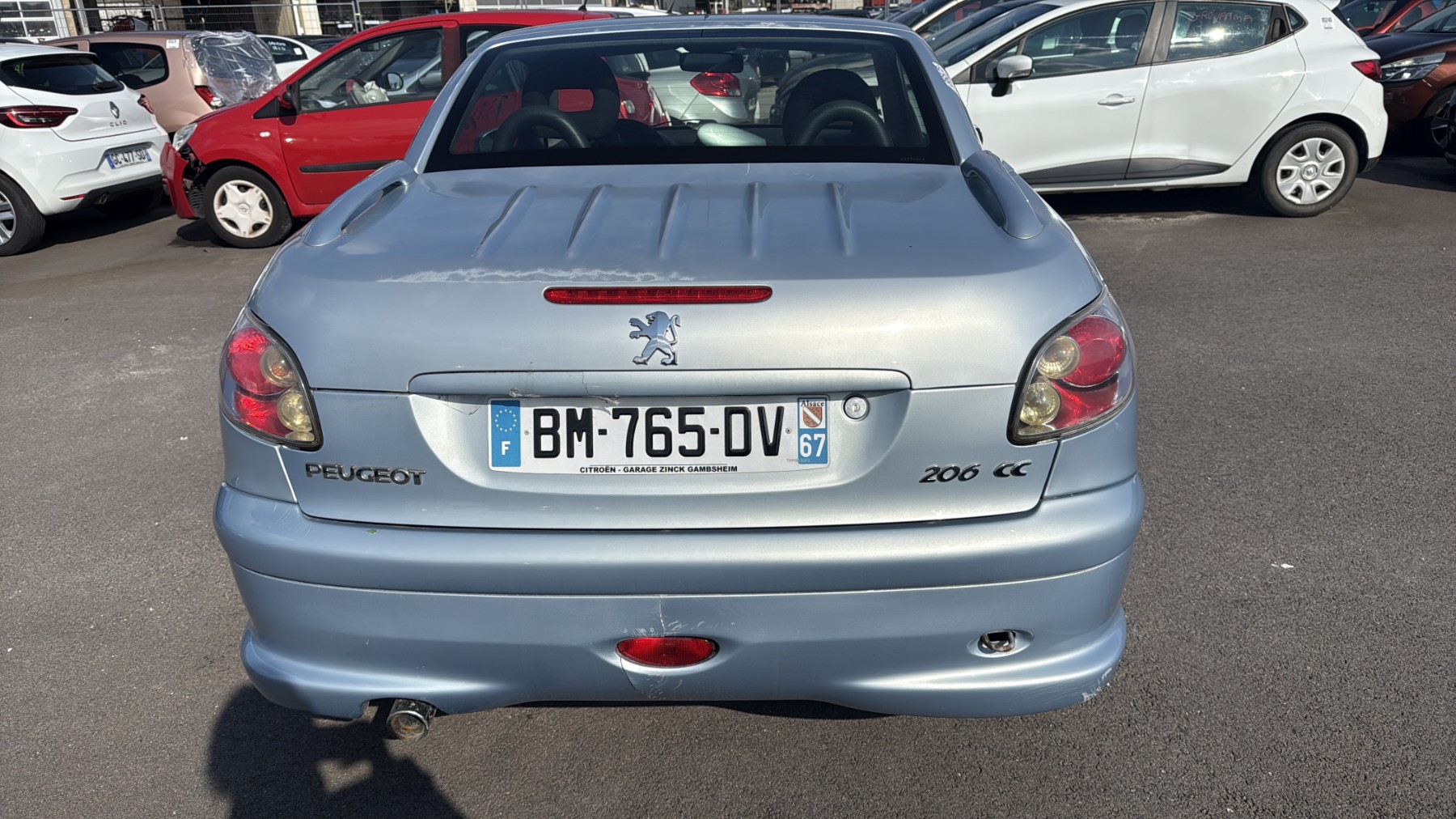 Optique avant principal gauche (feux)(phare) pour PEUGEOT 206 PHASE 1 CABRIOLET Optique avant principal gauche (feux)(phare) pour PEUGEOT 206 PHASE 1 CABRIOLET