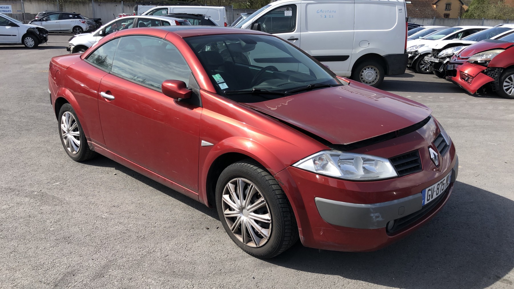 Renfort pare choc arriere (traverse) pour RENAULT MEGANE 2 PHASE 1 CABRIOLET Renfort pare choc arriere (traverse) pour RENAULT MEGANE 2 PHASE 1 CABRIOLET