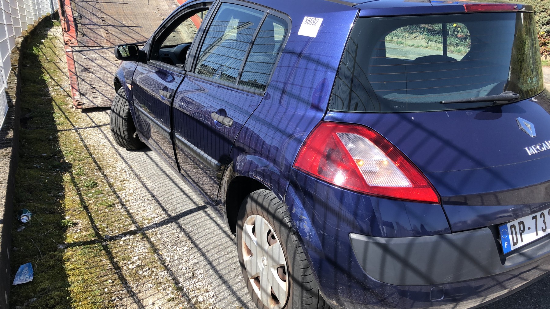 Retroviseur droit pour RENAULT MEGANE 2 PHASE 2 Retroviseur droit pour RENAULT MEGANE 2 PHASE 2