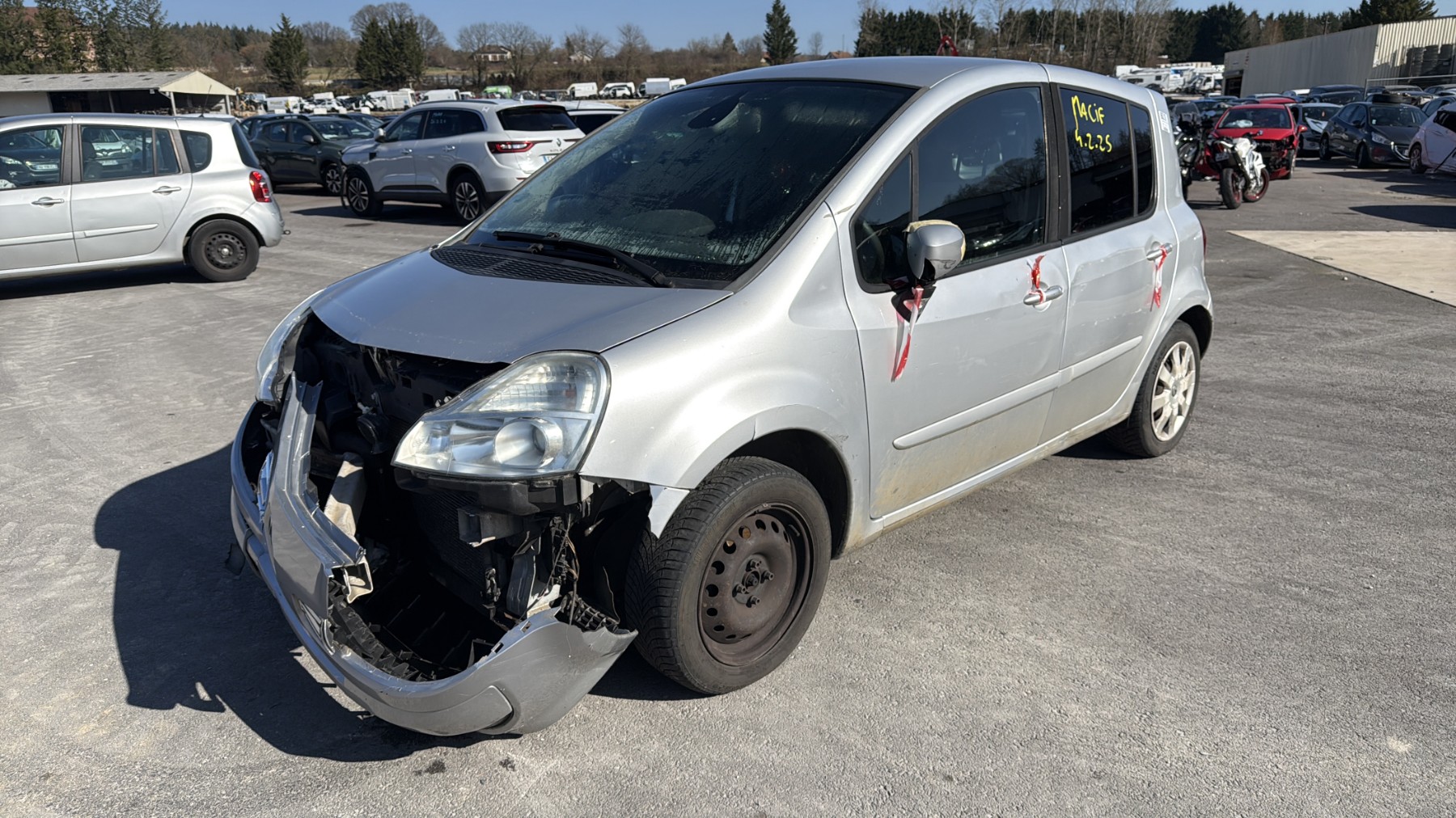 Optique avant principal gauche (feux)(phare) pour RENAULT MODUS PHASE 2 Optique avant principal gauche (feux)(phare) pour RENAULT MODUS PHASE 2