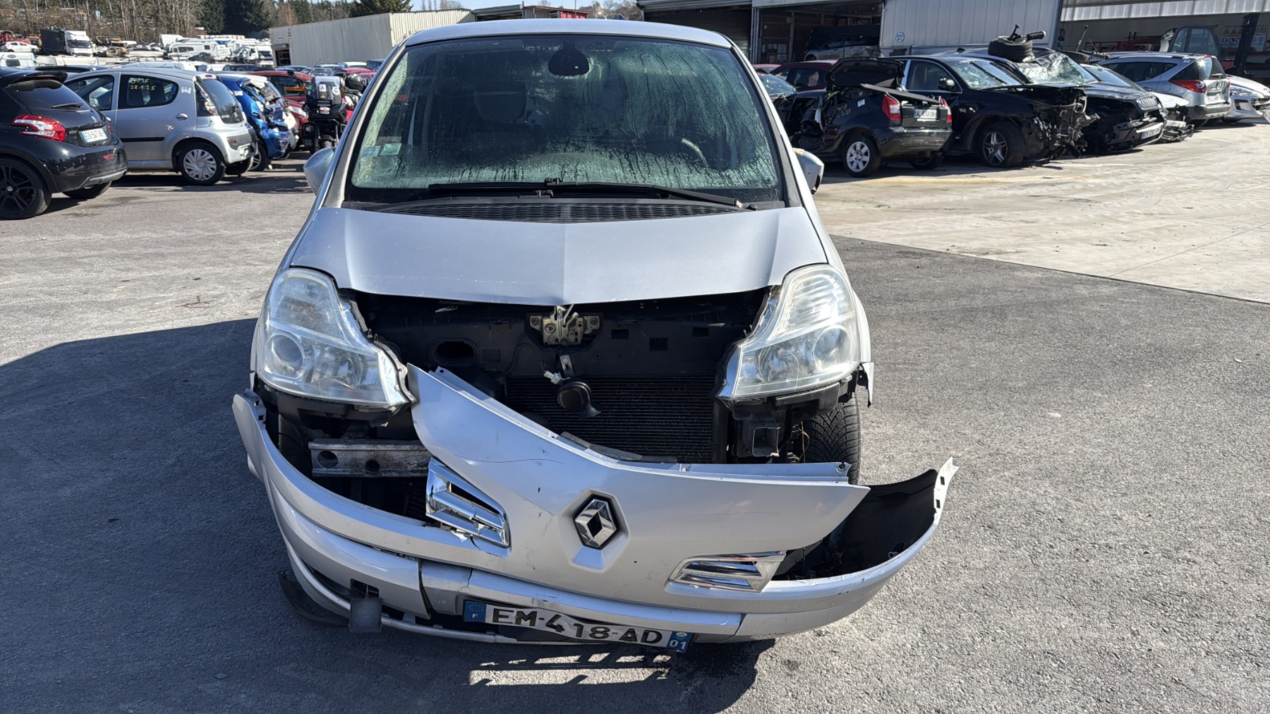 Optique avant principal gauche (feux)(phare) pour RENAULT MODUS PHASE 2 Optique avant principal gauche (feux)(phare) pour RENAULT MODUS PHASE 2