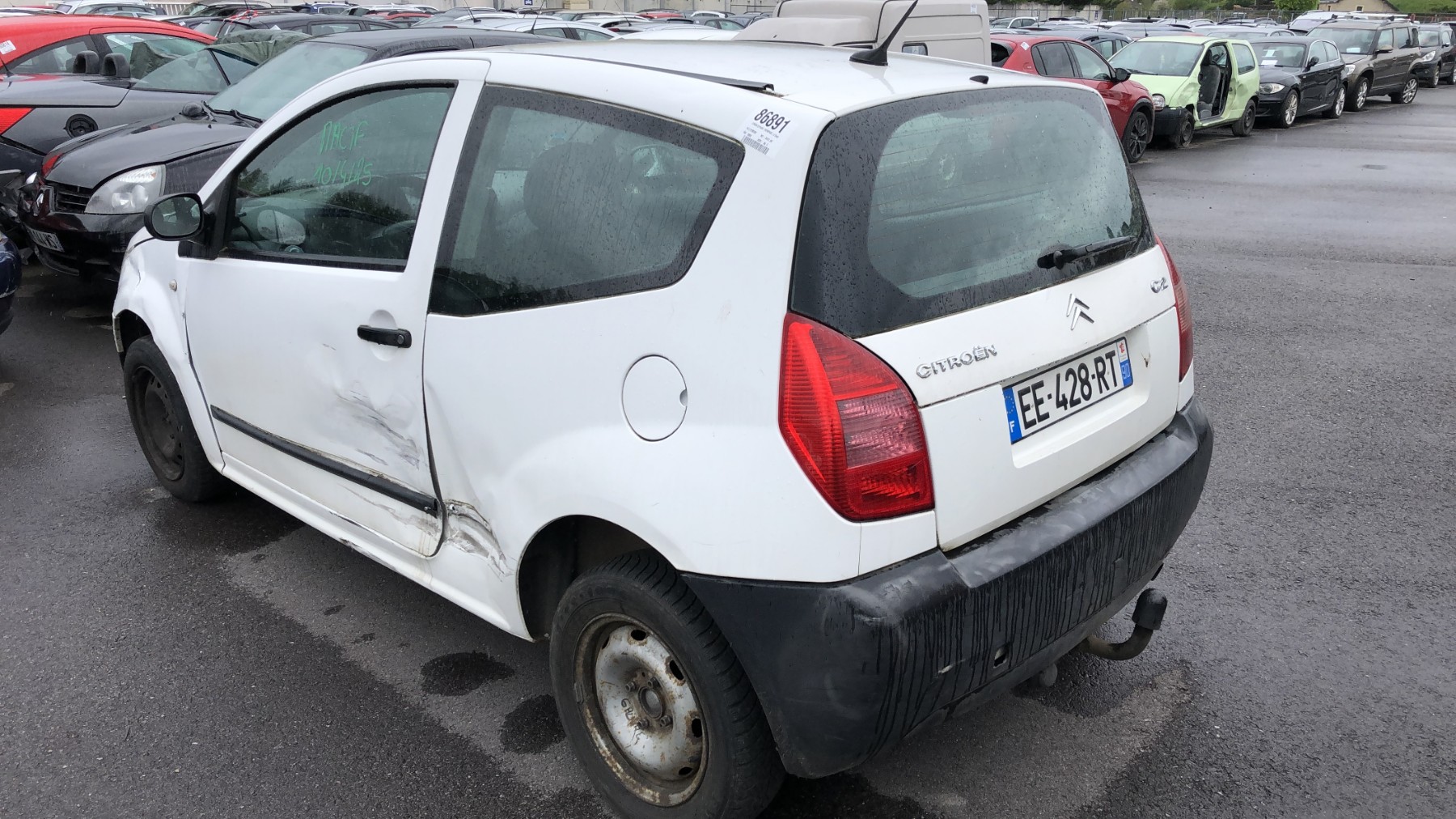 Optique avant principal droit (feux)(phare) pour CITROEN C2 PHASE 1 Optique avant principal droit (feux)(phare) pour CITROEN C2 PHASE 1