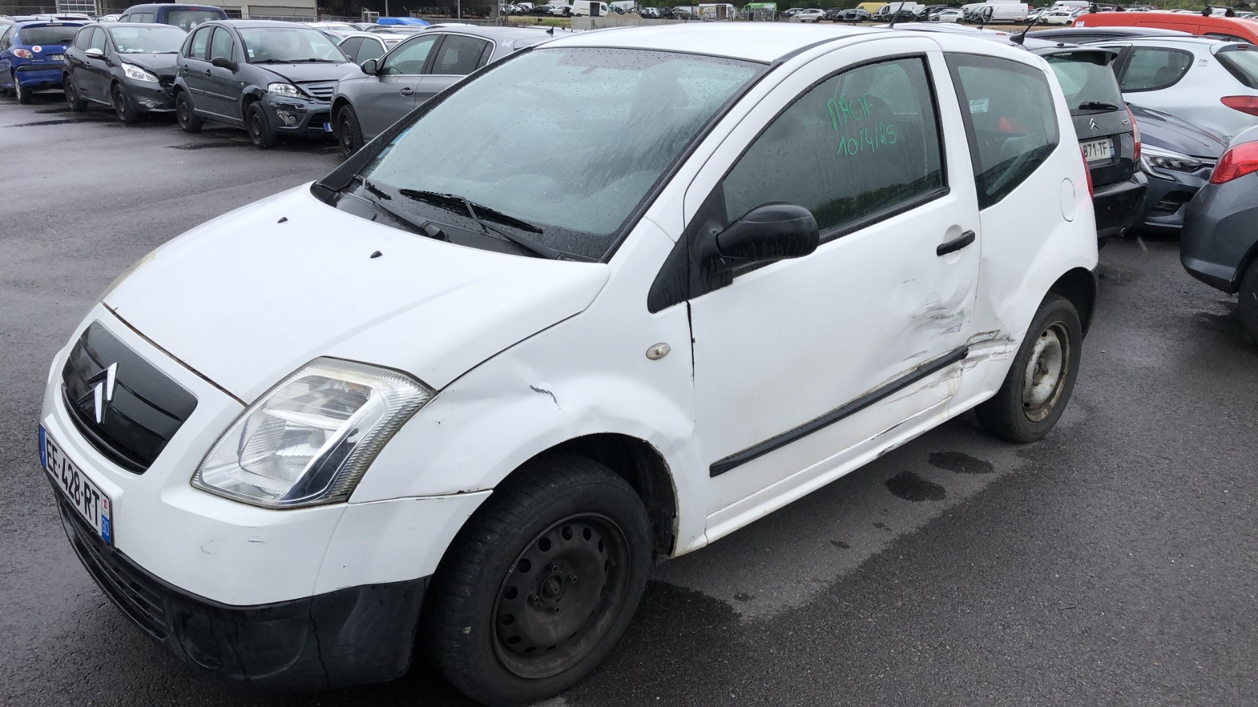 Optique avant principal droit (feux)(phare) pour CITROEN C2 PHASE 1 Optique avant principal droit (feux)(phare) pour CITROEN C2 PHASE 1