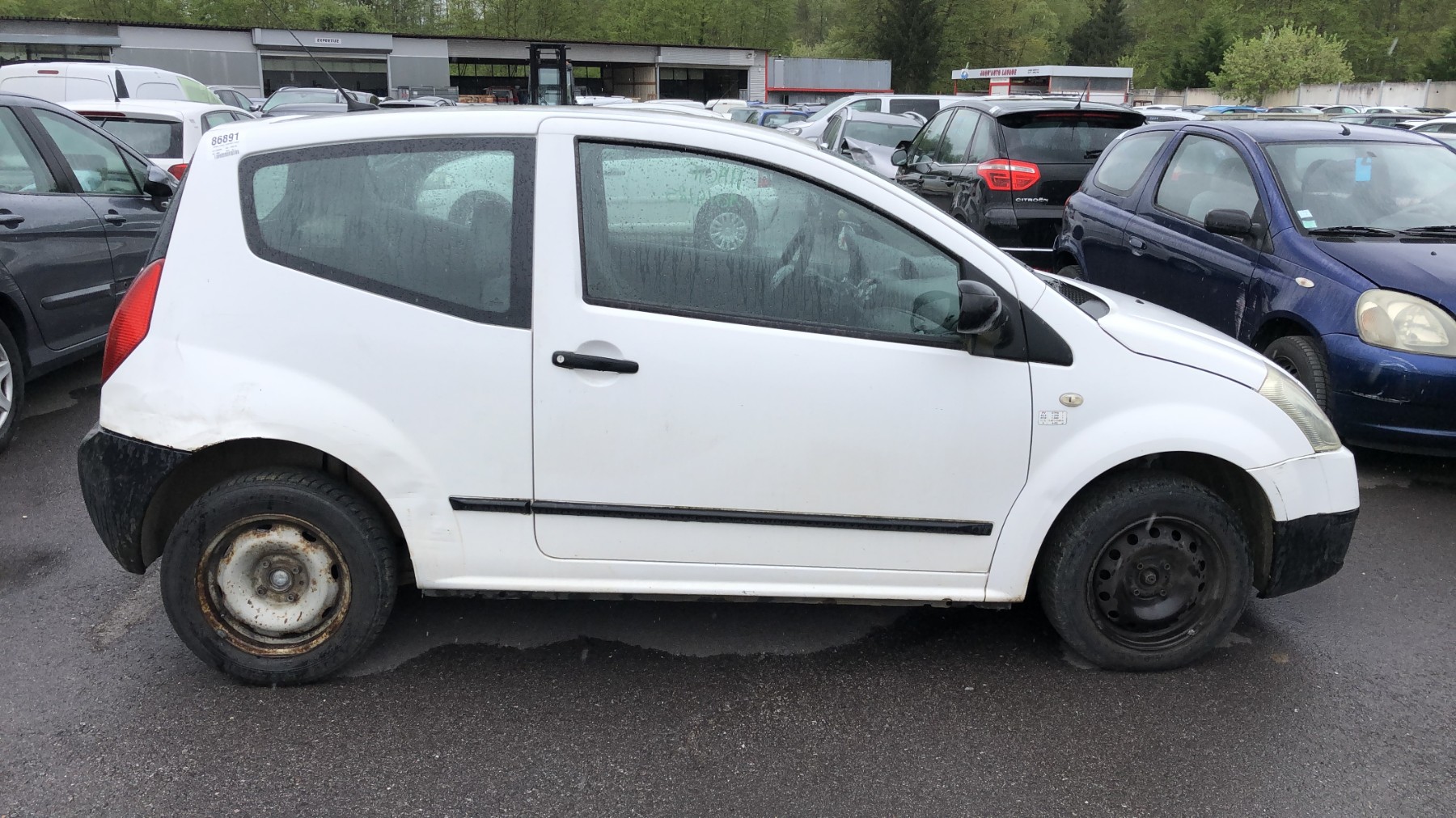 Optique avant principal droit (feux)(phare) pour CITROEN C2 PHASE 1 Optique avant principal droit (feux)(phare) pour CITROEN C2 PHASE 1