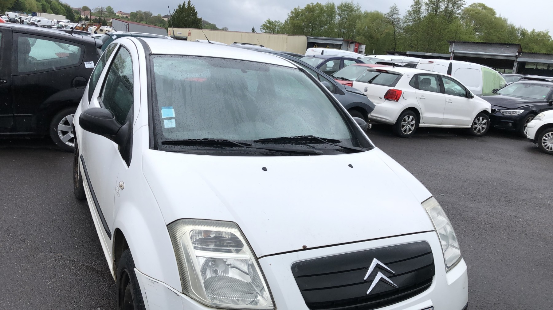 Optique avant principal droit (feux)(phare) pour CITROEN C2 PHASE 1 Optique avant principal droit (feux)(phare) pour CITROEN C2 PHASE 1