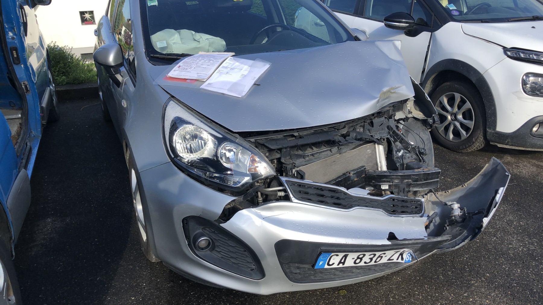 Porte avant gauche pour KIA RIO 3 PHASE 1 Porte avant gauche pour KIA RIO 3 PHASE 1