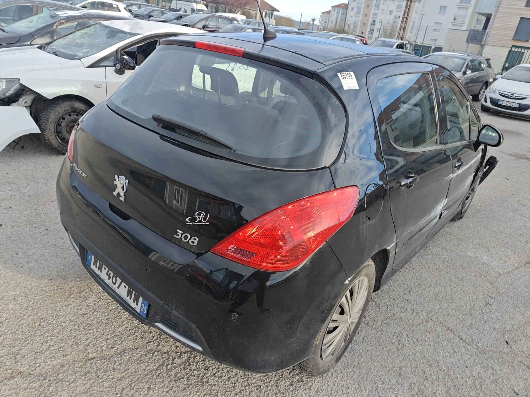Retroviseur gauche pour PEUGEOT 308 PHASE 2 Retroviseur gauche pour PEUGEOT 308 PHASE 2