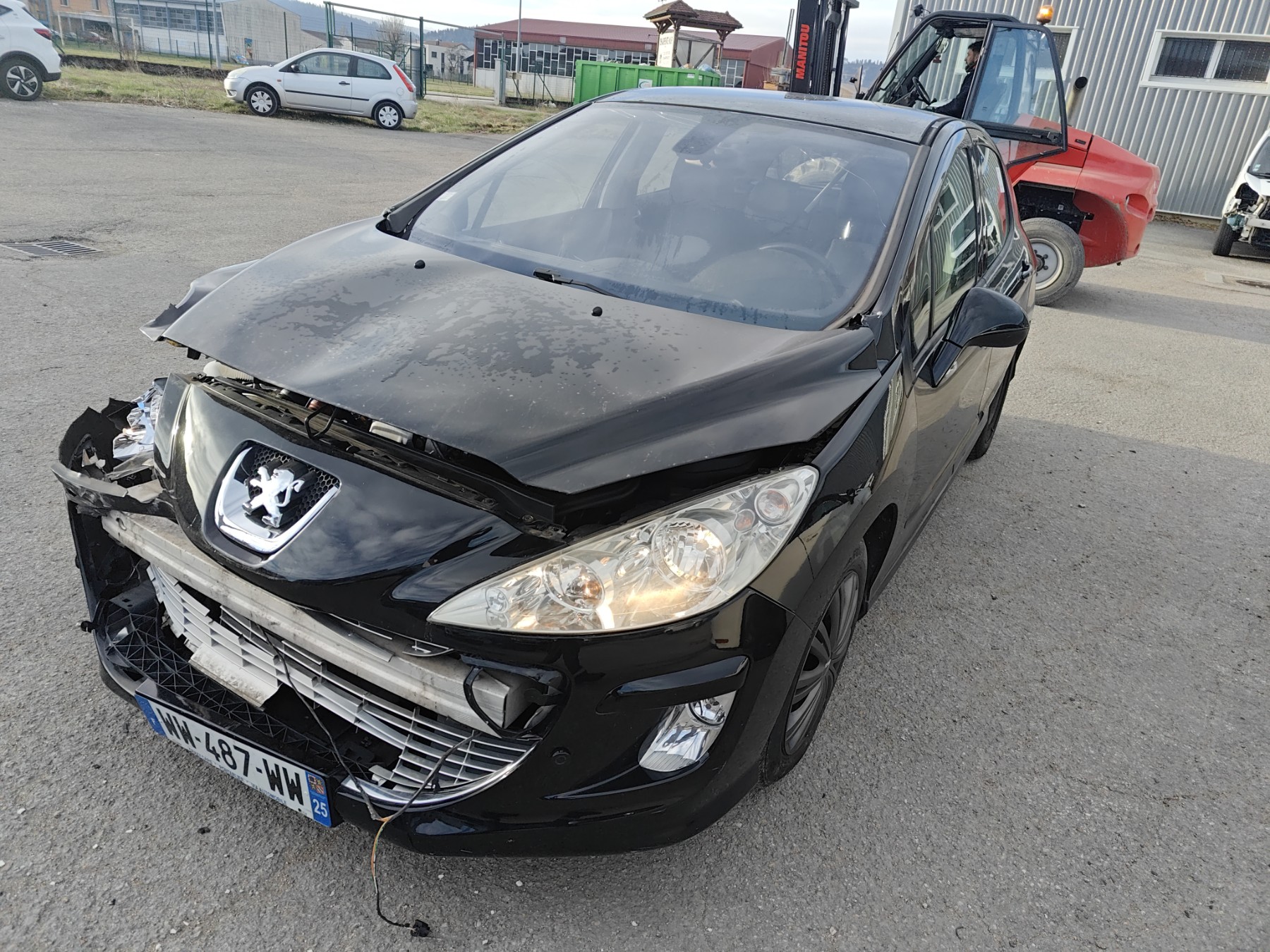 Amortisseur avant gauche pour PEUGEOT 308 1 PHASE 2 Amortisseur avant gauche pour PEUGEOT 308 1 PHASE 2