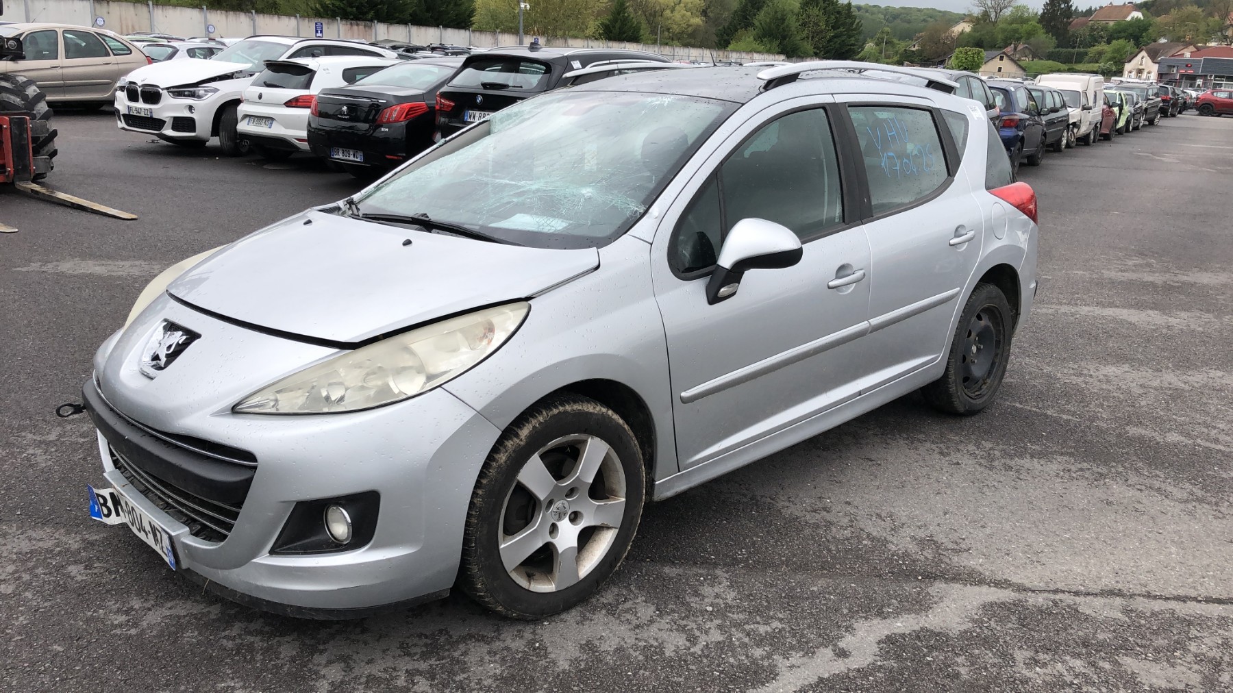 Pare choc arriere pour PEUGEOT 207 PHASE 2 BREAK Pare choc arriere pour PEUGEOT 207 PHASE 2 BREAK