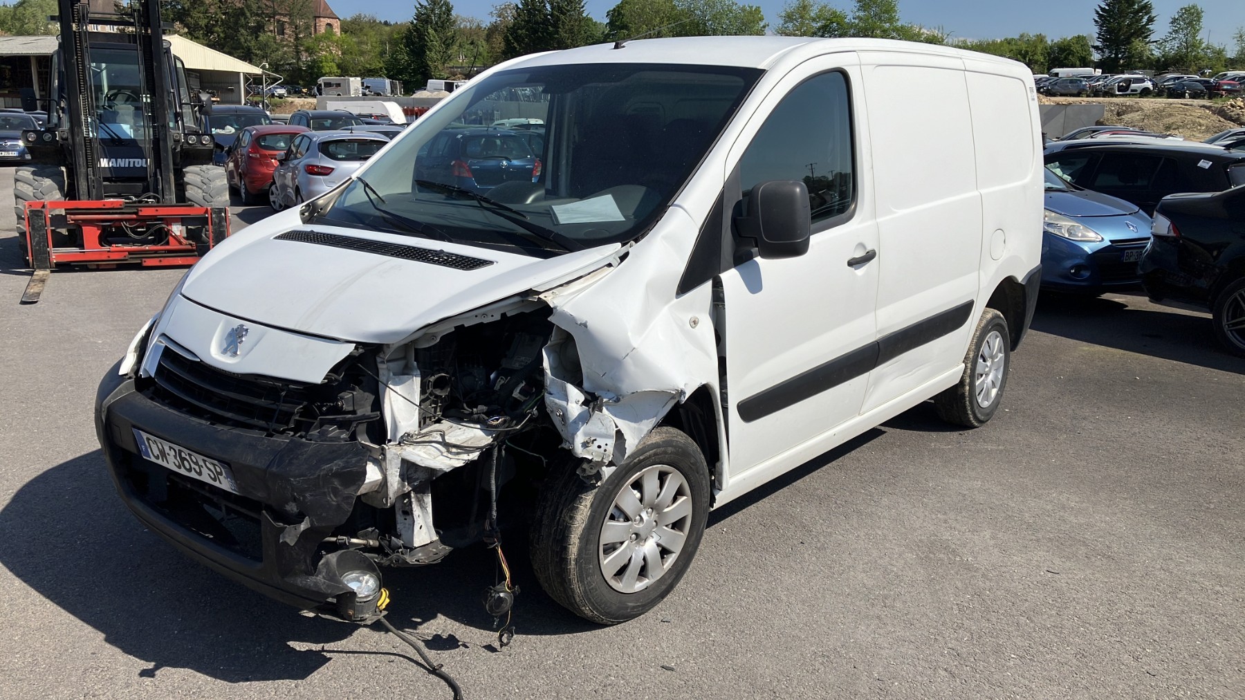 Optique avant principal droit (feux)(phare) pour PEUGEOT EXPERT 2 Optique avant principal droit (feux)(phare) pour PEUGEOT EXPERT 2