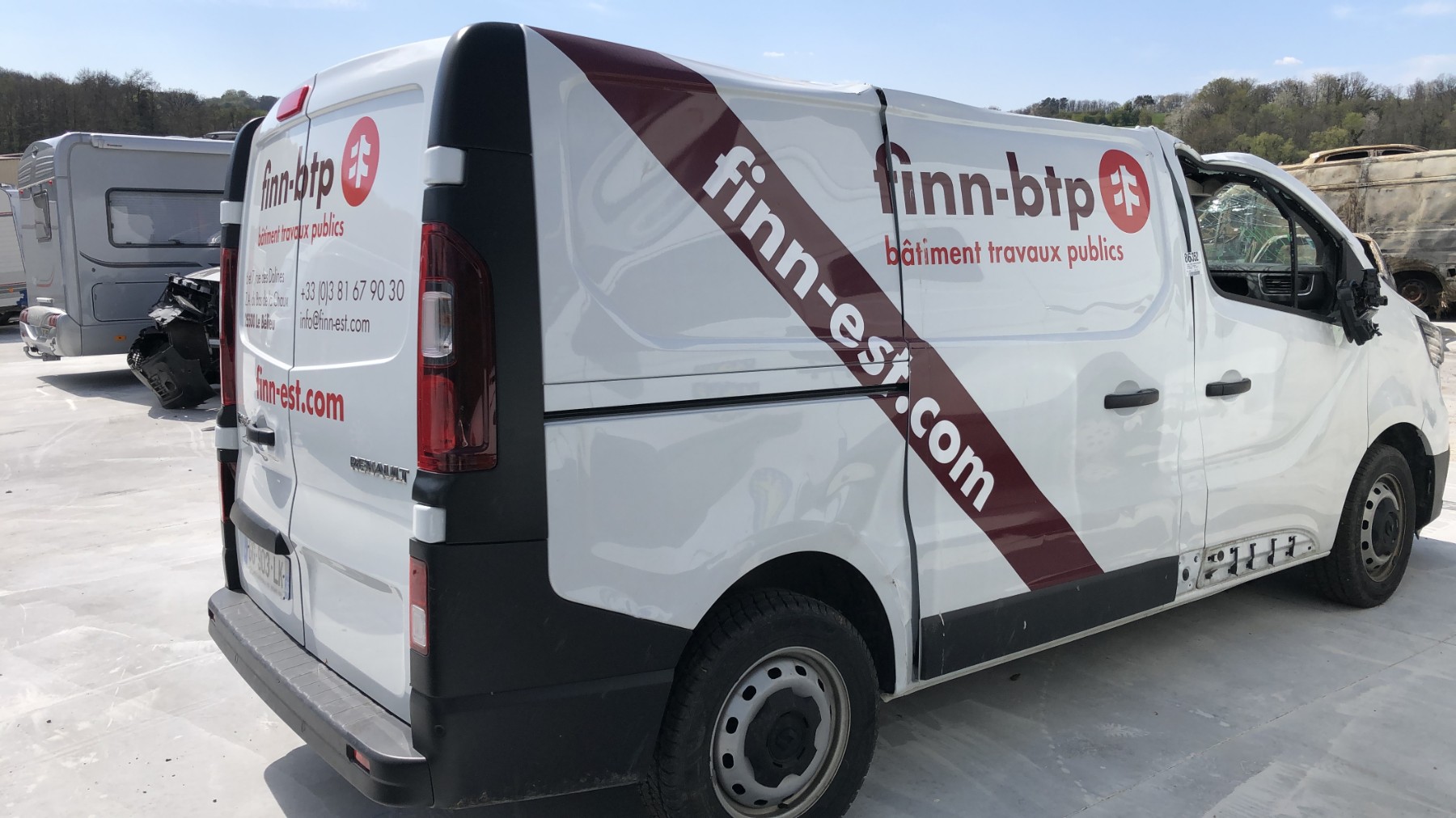 Train arriere complet pour RENAULT TRAFIC 3 COURT PHASE 3 Train arriere complet pour RENAULT TRAFIC 3 COURT PHASE 3