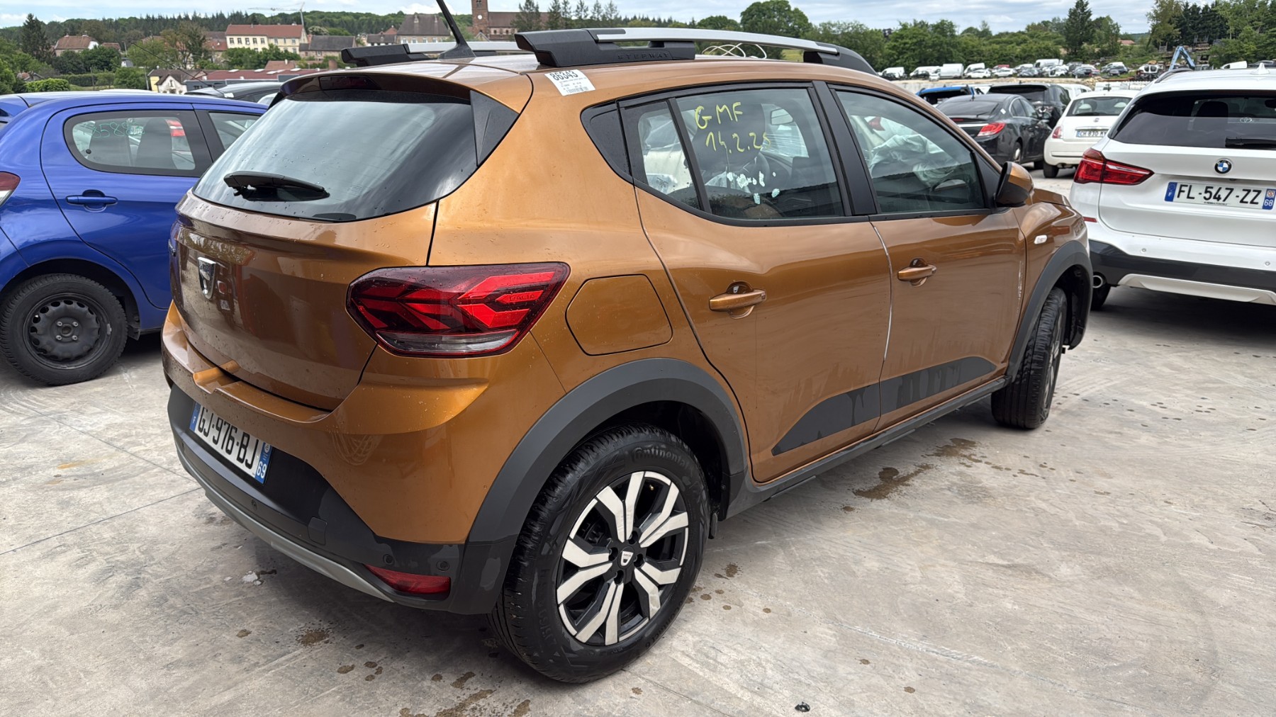 Extension d'aile arriere gauche pour DACIA SANDERO 3 STEPWAY Extension d'aile arriere gauche pour DACIA SANDERO 3 STEPWAY