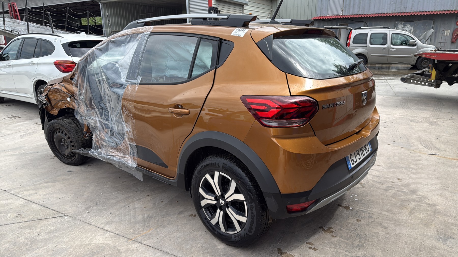 Extension d'aile arriere gauche pour DACIA SANDERO 3 STEPWAY Extension d'aile arriere gauche pour DACIA SANDERO 3 STEPWAY