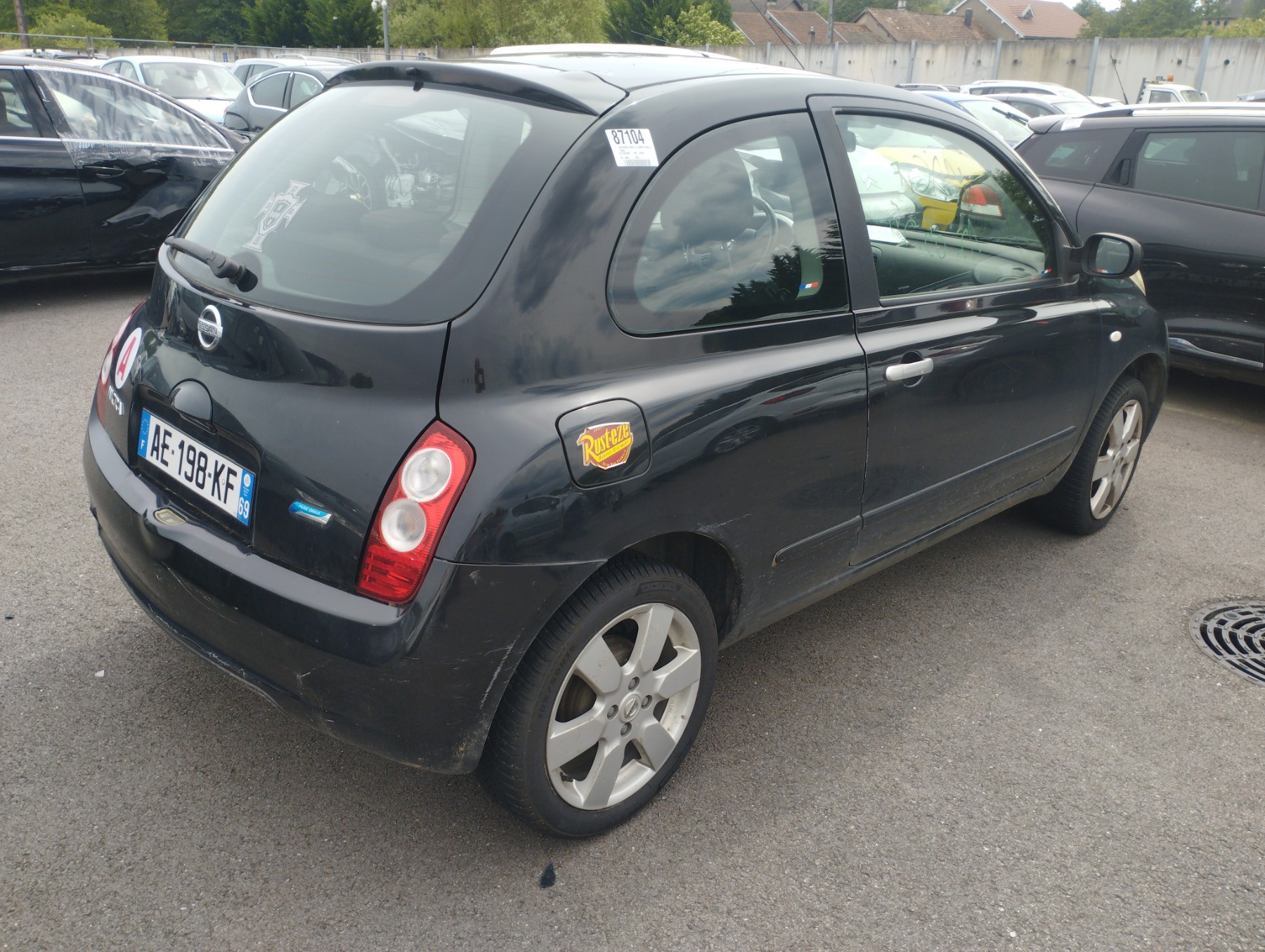 Optique avant principal gauche (feux)(phare) pour NISSAN MICRA III Optique avant principal gauche (feux)(phare) pour NISSAN MICRA III