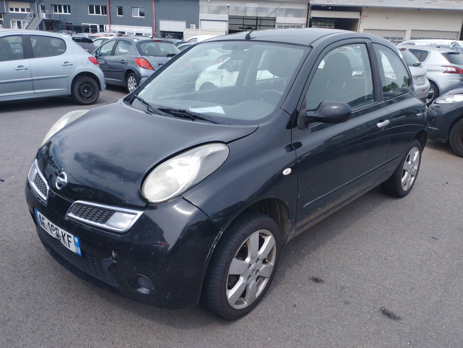 Optique avant principal gauche (feux)(phare) pour NISSAN MICRA III Optique avant principal gauche (feux)(phare) pour NISSAN MICRA III