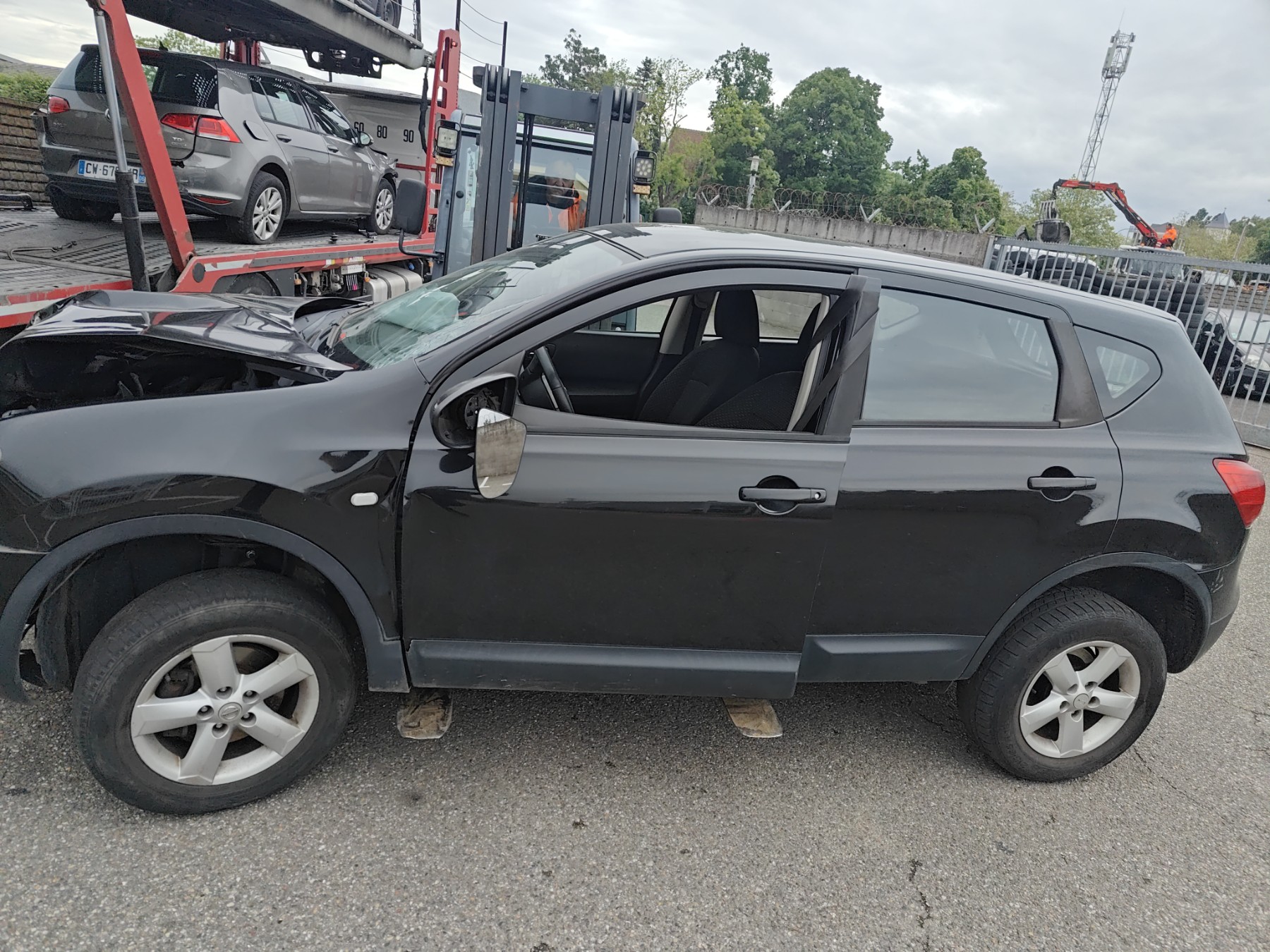 Extension d'aile arriere droit pour NISSAN QASHQAI 1 PHASE 1 Extension d'aile arriere droit pour NISSAN QASHQAI 1 PHASE 1