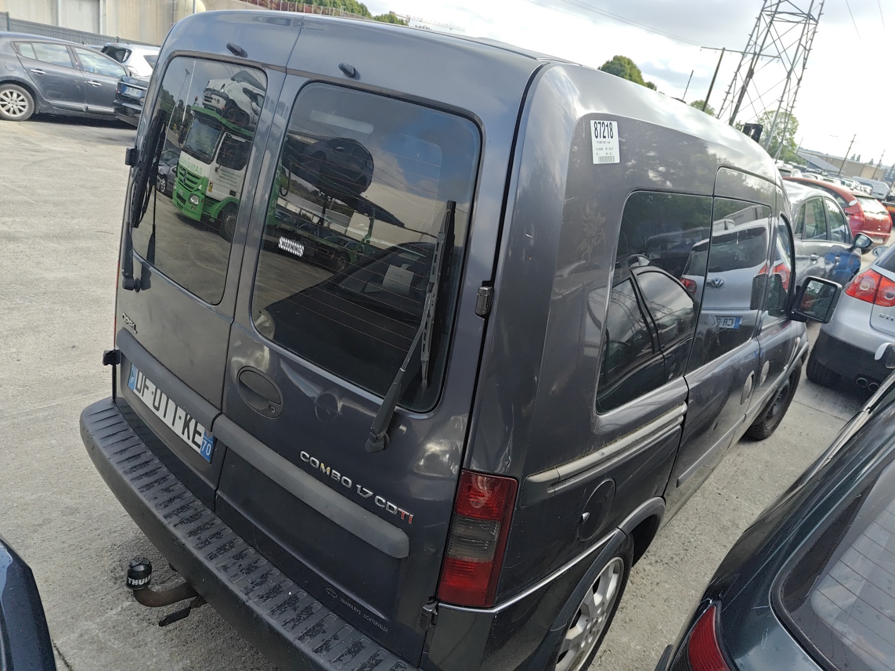 Feu arriere principal gauche (feux) pour OPEL COMBO C PHASE 2 Feu arriere principal gauche (feux) pour OPEL COMBO C PHASE 2