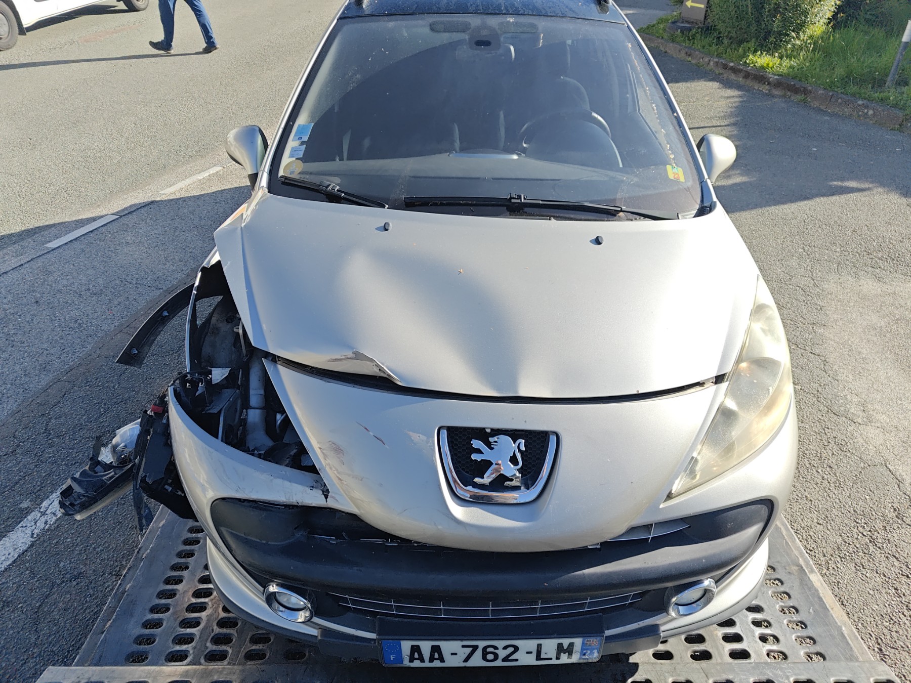 Extension d'aile arriere gauche pour PEUGEOT 207 PHASE 1 BREAK Extension d'aile arriere gauche pour PEUGEOT 207 PHASE 1 BREAK