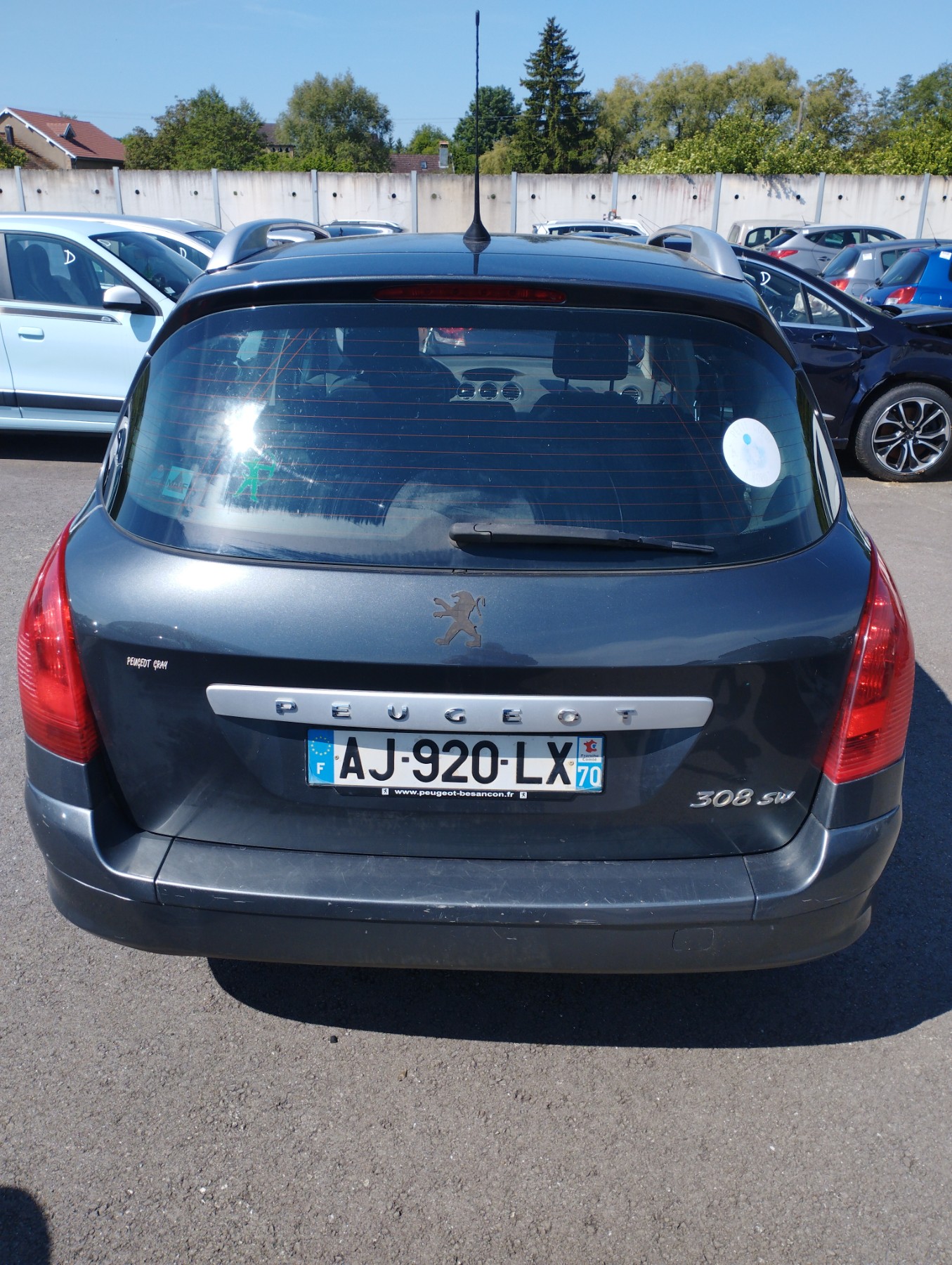 Malle/Hayon arriere pour PEUGEOT 308 1 SW PHASE 1 BREAK Malle/Hayon arriere pour PEUGEOT 308 1 SW PHASE 1 BREAK