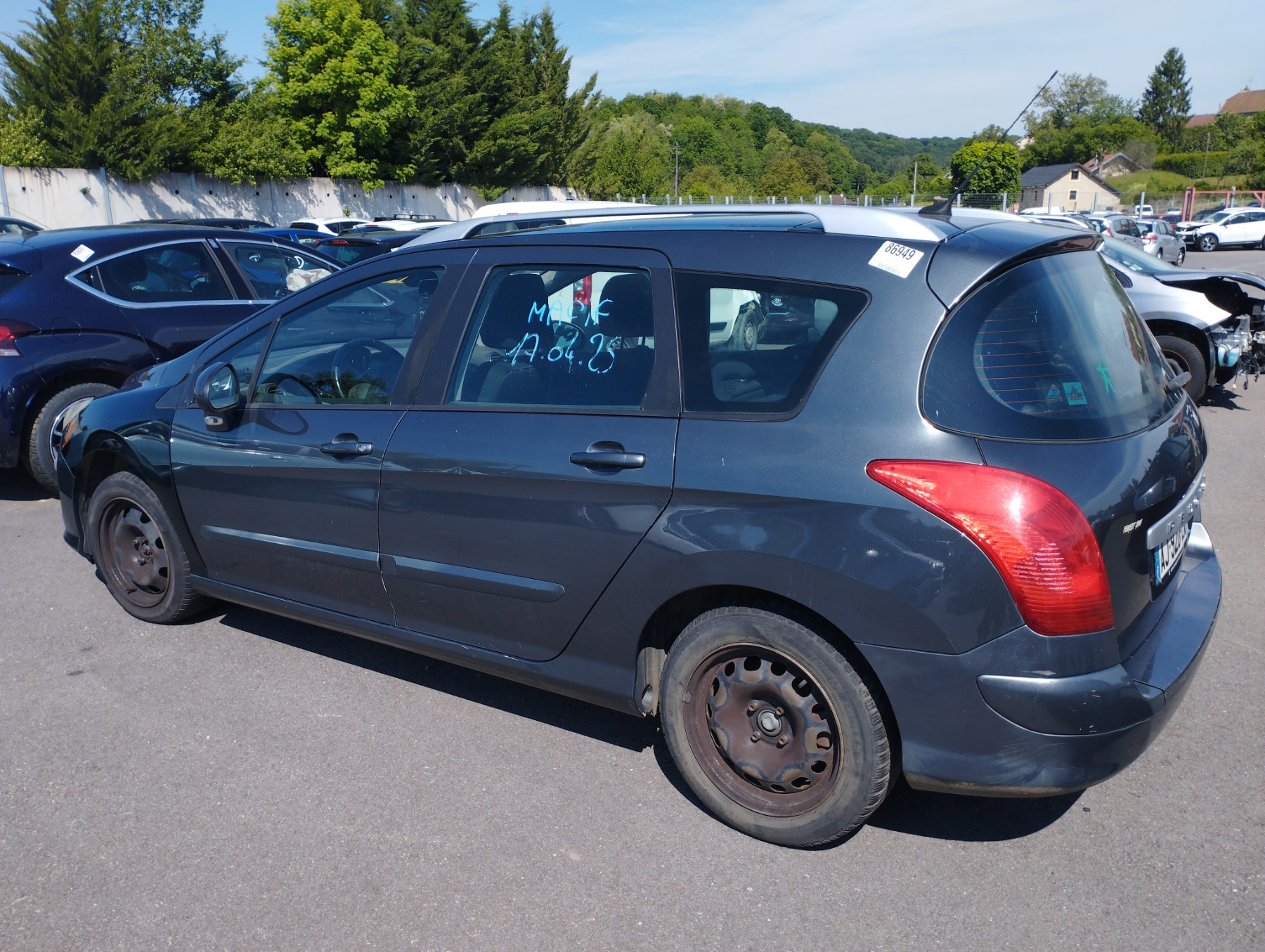 Malle/Hayon arriere pour PEUGEOT 308 1 SW PHASE 1 BREAK Malle/Hayon arriere pour PEUGEOT 308 1 SW PHASE 1 BREAK