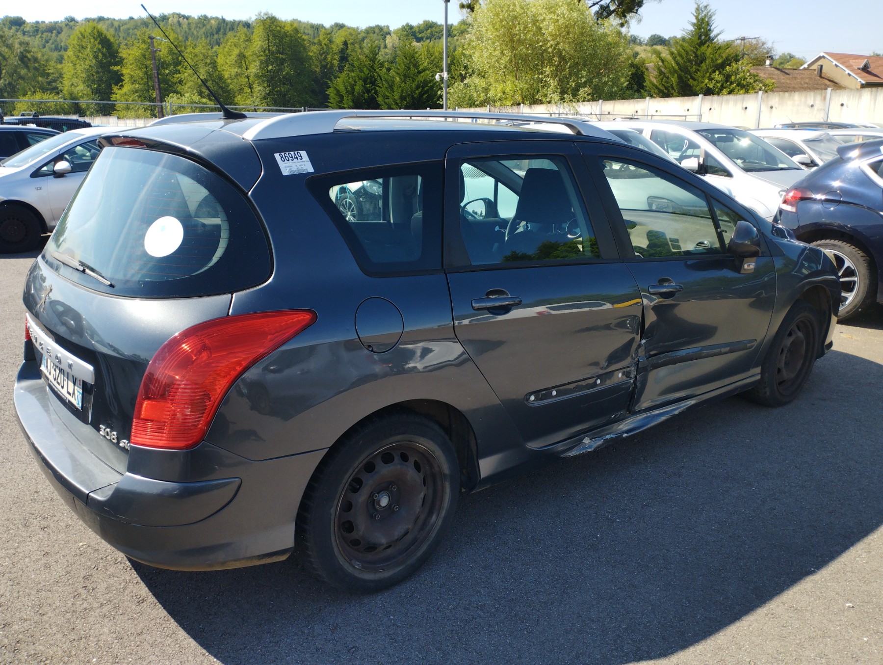 Malle/Hayon arriere pour PEUGEOT 308 1 SW PHASE 1 BREAK Malle/Hayon arriere pour PEUGEOT 308 1 SW PHASE 1 BREAK