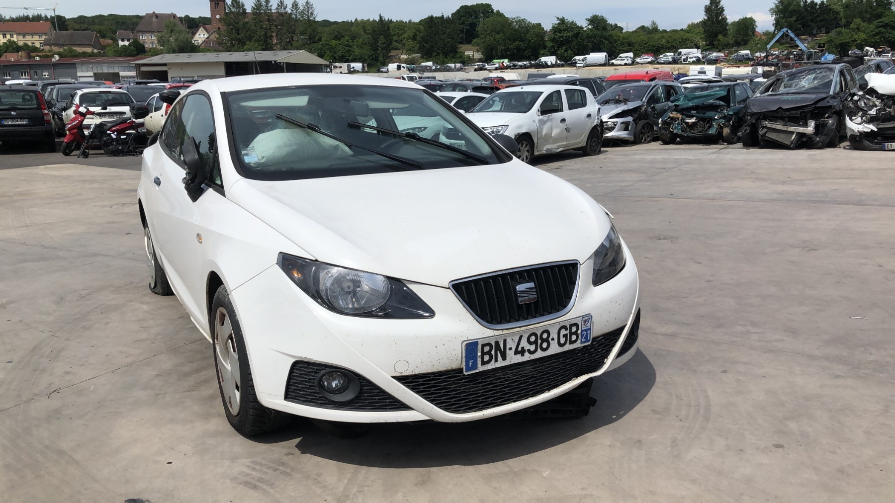 Pare choc arriere pour SEAT IBIZA 4 PHASE 1 Pare choc arriere pour SEAT IBIZA 4 PHASE 1
