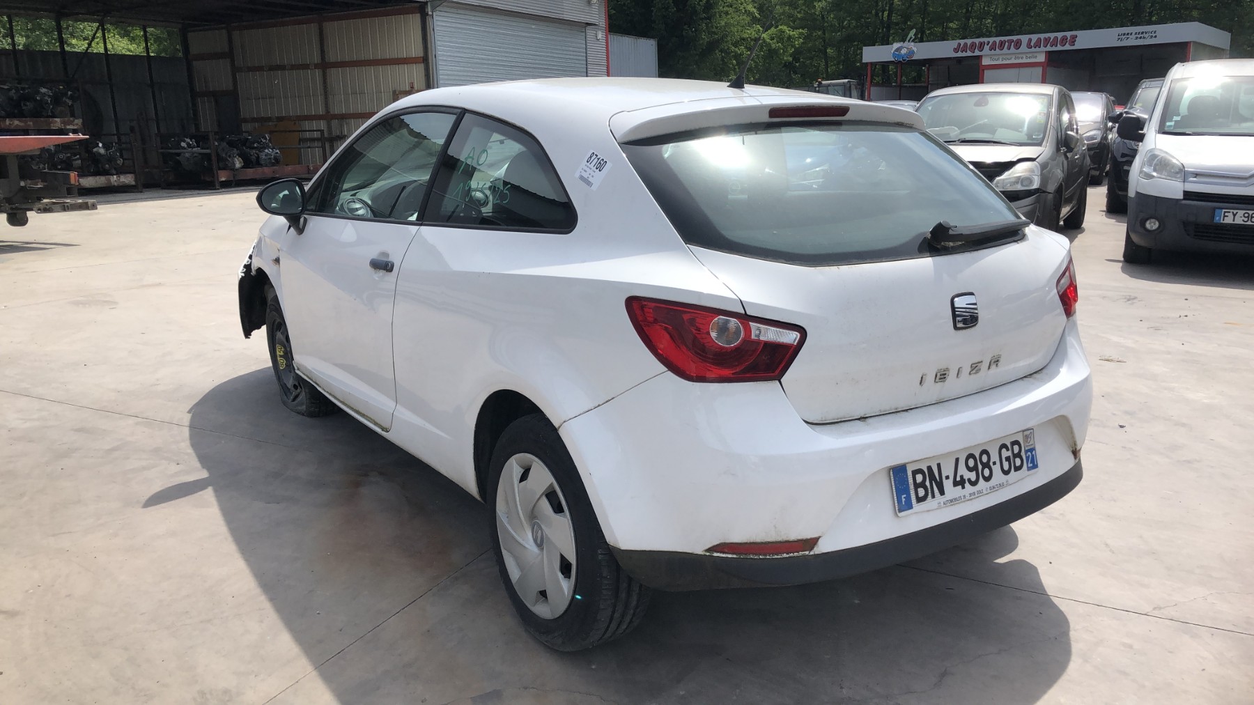 Pare choc arriere pour SEAT IBIZA 4 PHASE 1 Pare choc arriere pour SEAT IBIZA 4 PHASE 1