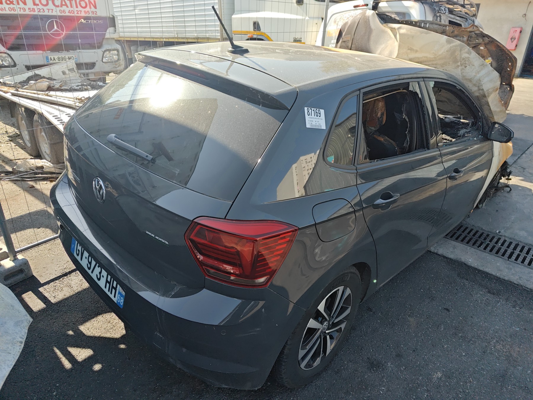 Feu arriere principal droit (feux) pour VOLKSWAGEN POLO 6 PHASE 1 Feu arriere principal droit (feux) pour VOLKSWAGEN POLO 6 PHASE 1