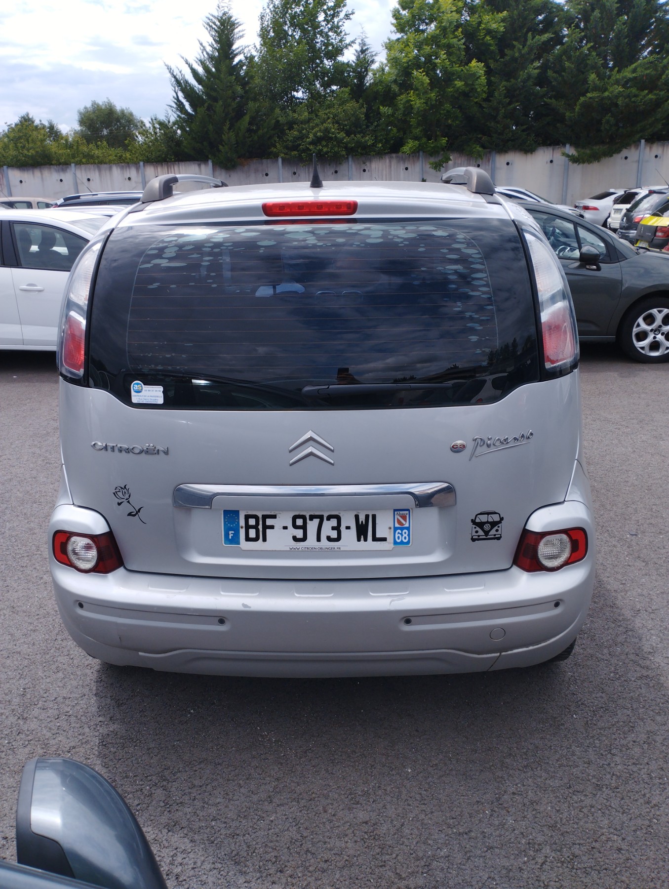 Feu de recul droit pour CITROEN C3 PICASSO PHASE 1 Feu de recul droit pour CITROEN C3 PICASSO PHASE 1