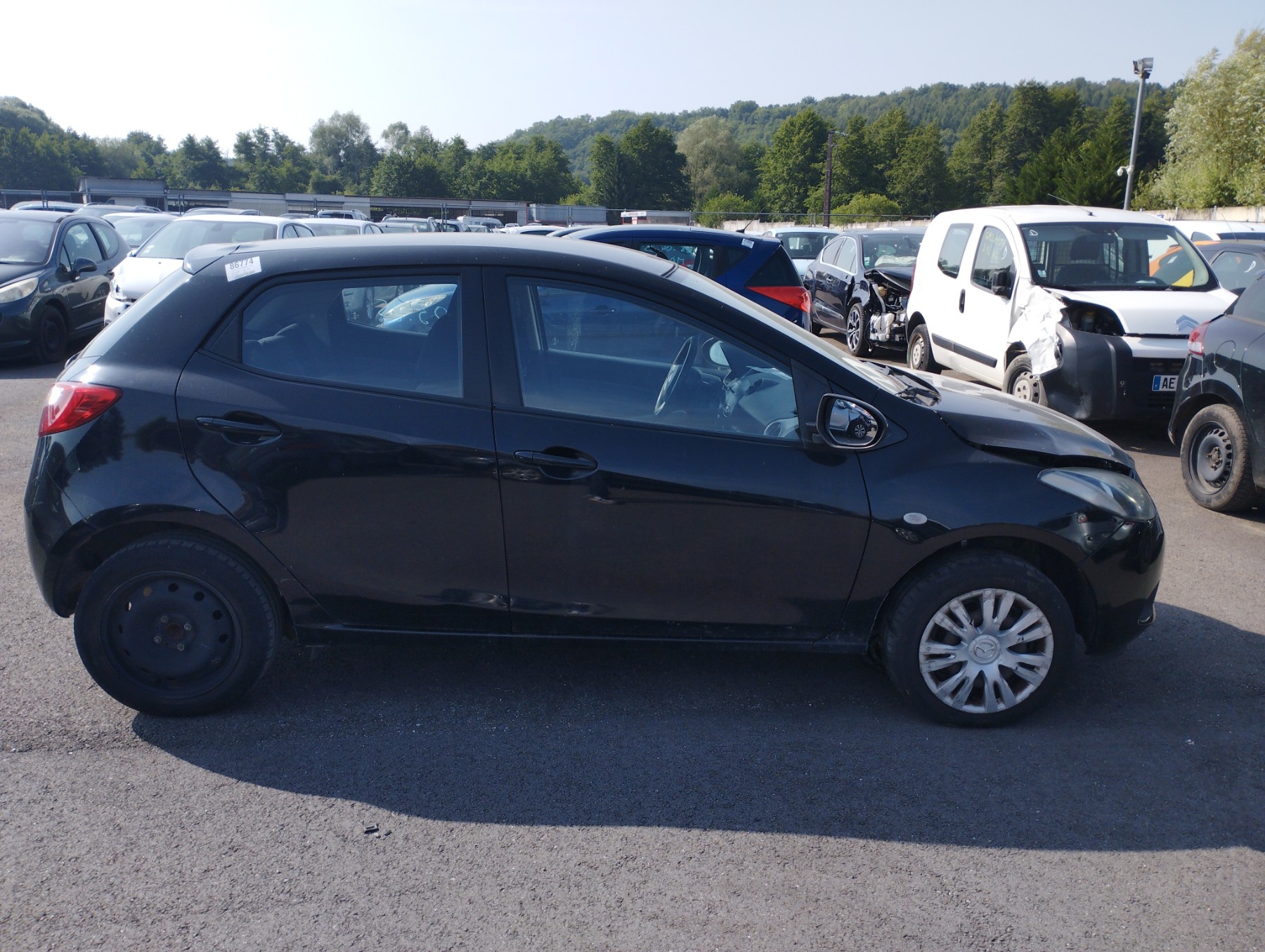 Retroviseur droit pour MAZDA 2 2 PHASE 1 Retroviseur droit pour MAZDA 2 2 PHASE 1