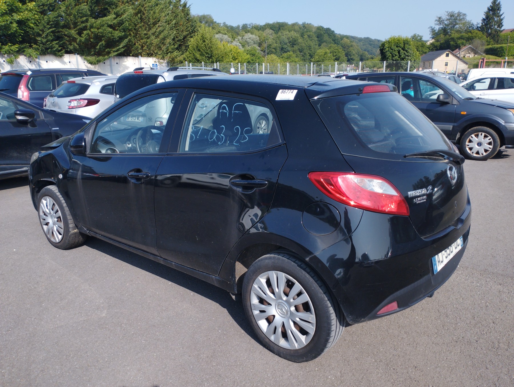 Retroviseur droit pour MAZDA 2 2 PHASE 1 Retroviseur droit pour MAZDA 2 2 PHASE 1
