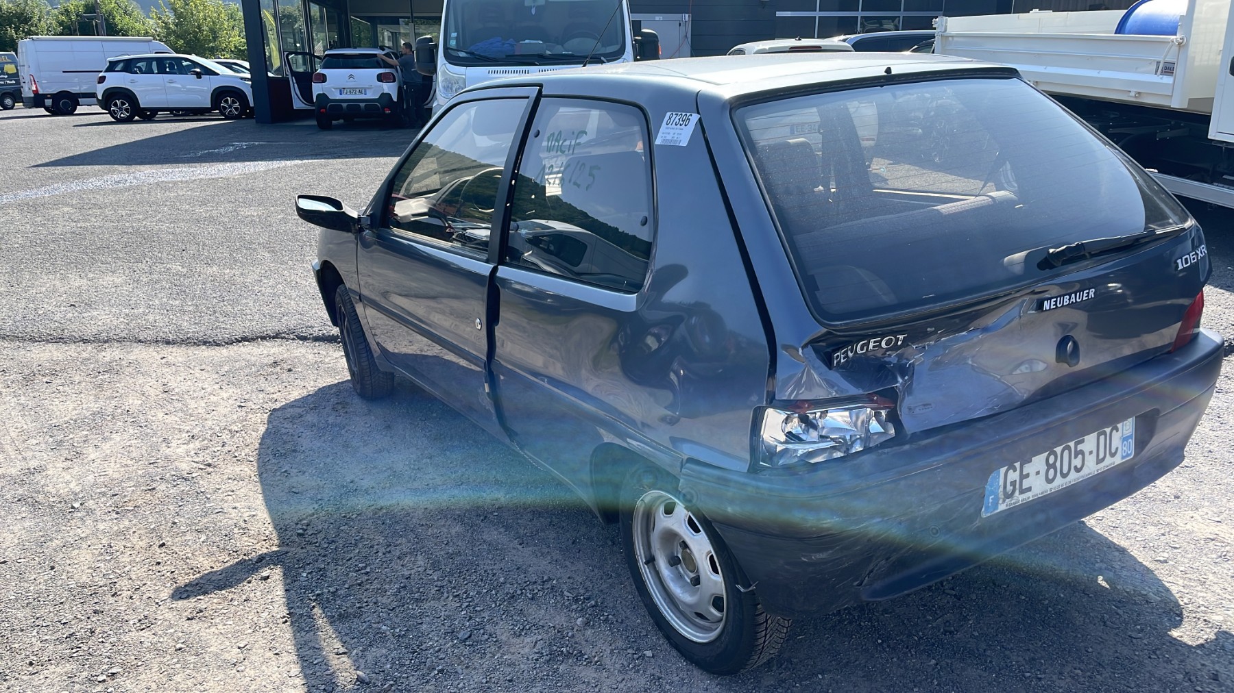 Optique avant principal droit (feux)(phare) pour PEUGEOT 106 PHASE 1 Optique avant principal droit (feux)(phare) pour PEUGEOT 106 PHASE 1