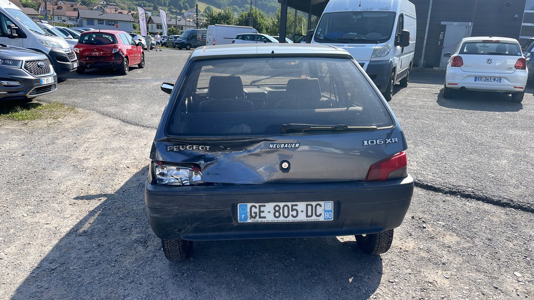 Optique avant principal droit (feux)(phare) pour PEUGEOT 106 PHASE 1 Optique avant principal droit (feux)(phare) pour PEUGEOT 106 PHASE 1