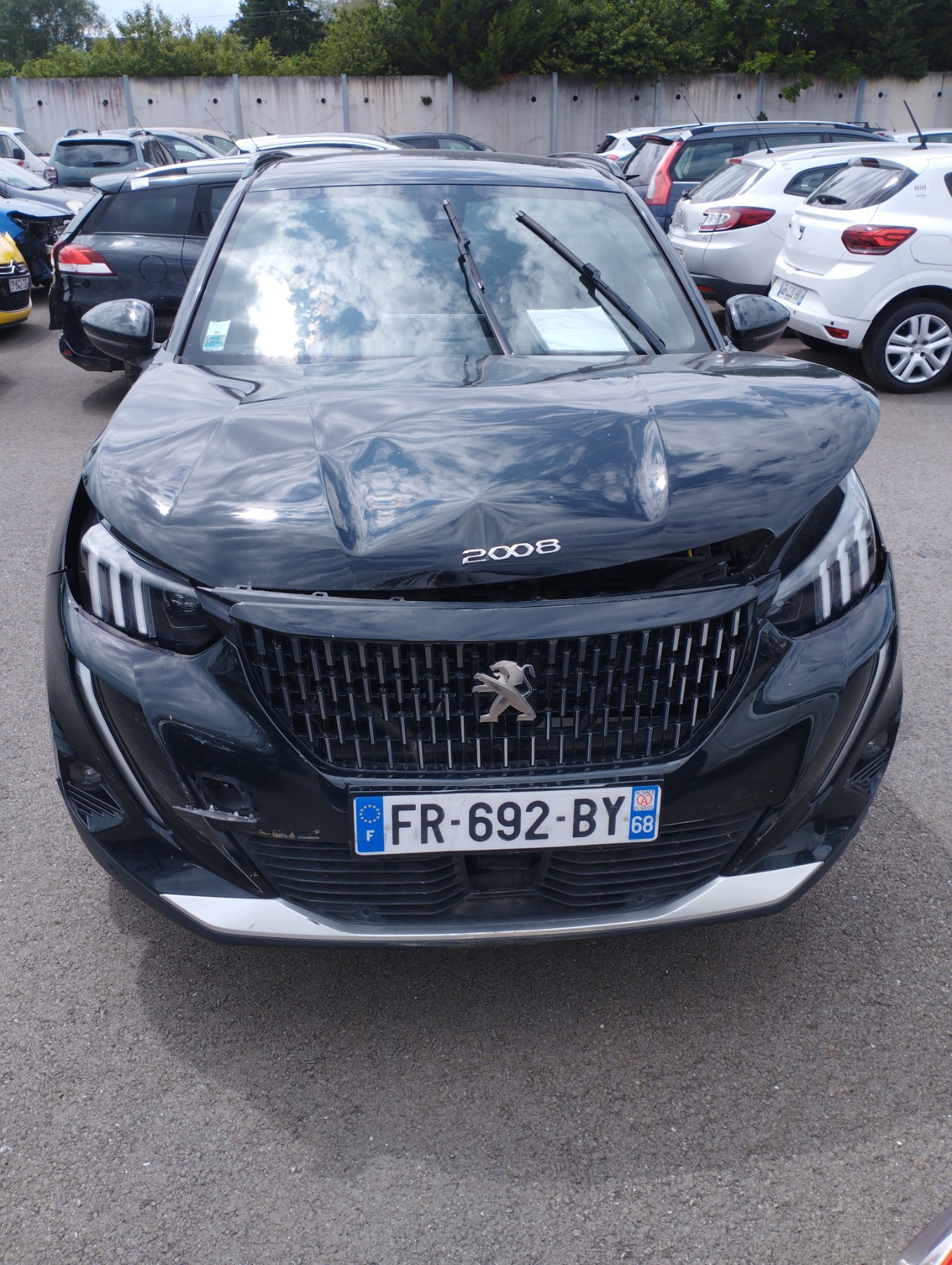 Optique avant principal droit (feux)(phare) pour PEUGEOT 2008 2 Optique avant principal droit (feux)(phare) pour PEUGEOT 2008 2