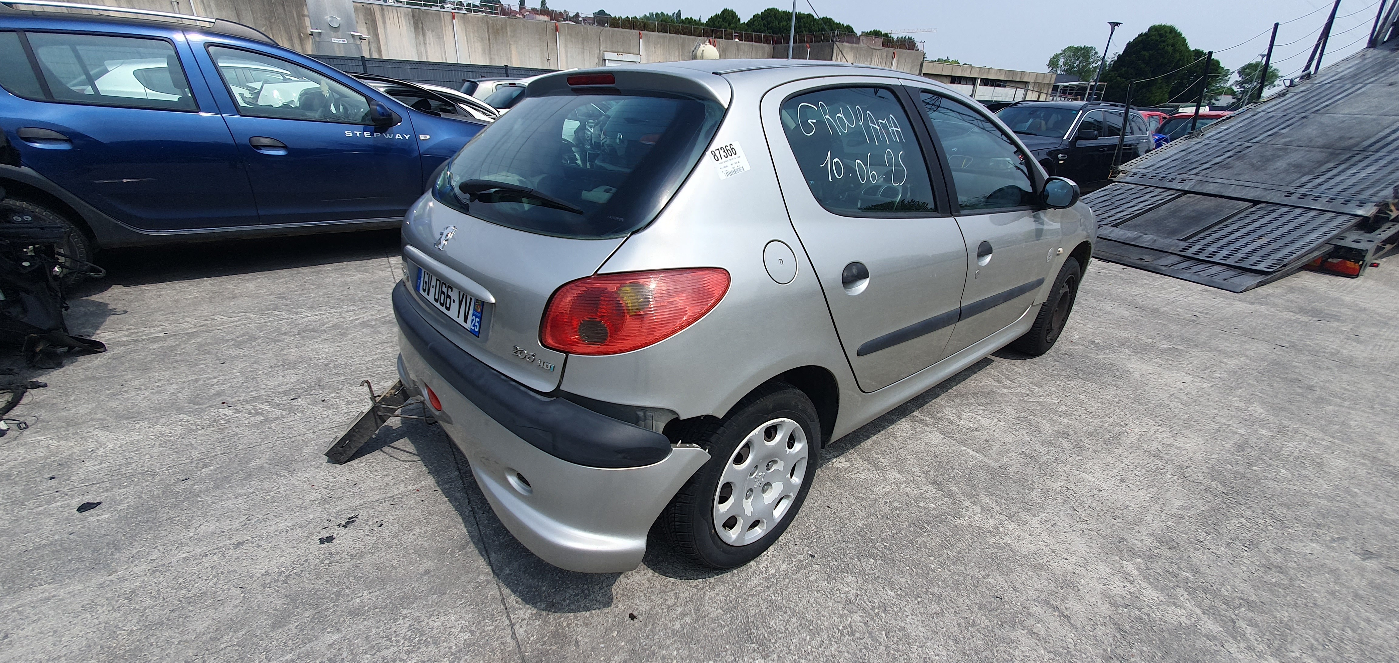 Moteur pour PEUGEOT 206 PHASE 2 Moteur pour PEUGEOT 206 PHASE 2