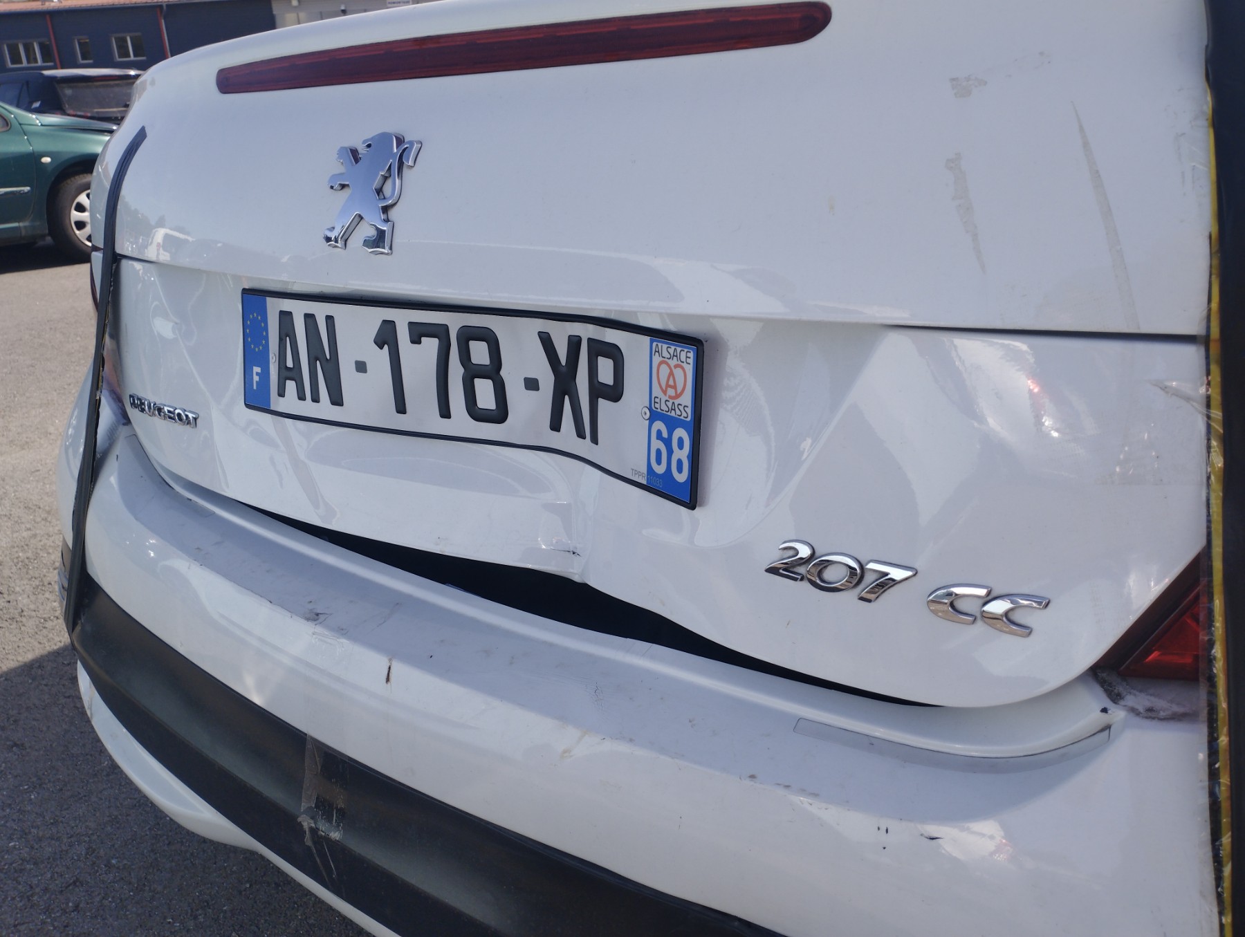 Amortisseur avant droit pour PEUGEOT 207 PHASE 2 CABRIOLET Amortisseur avant droit pour PEUGEOT 207 PHASE 2 CABRIOLET