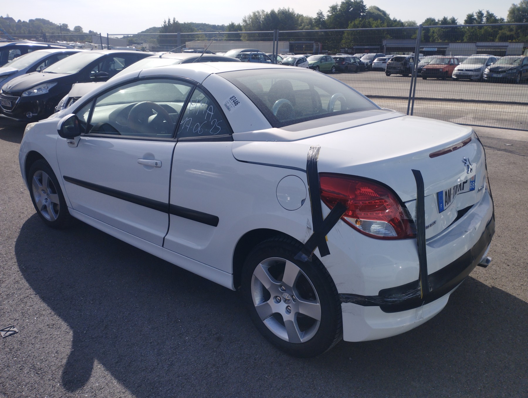 Amortisseur avant droit pour PEUGEOT 207 PHASE 2 CABRIOLET Amortisseur avant droit pour PEUGEOT 207 PHASE 2 CABRIOLET