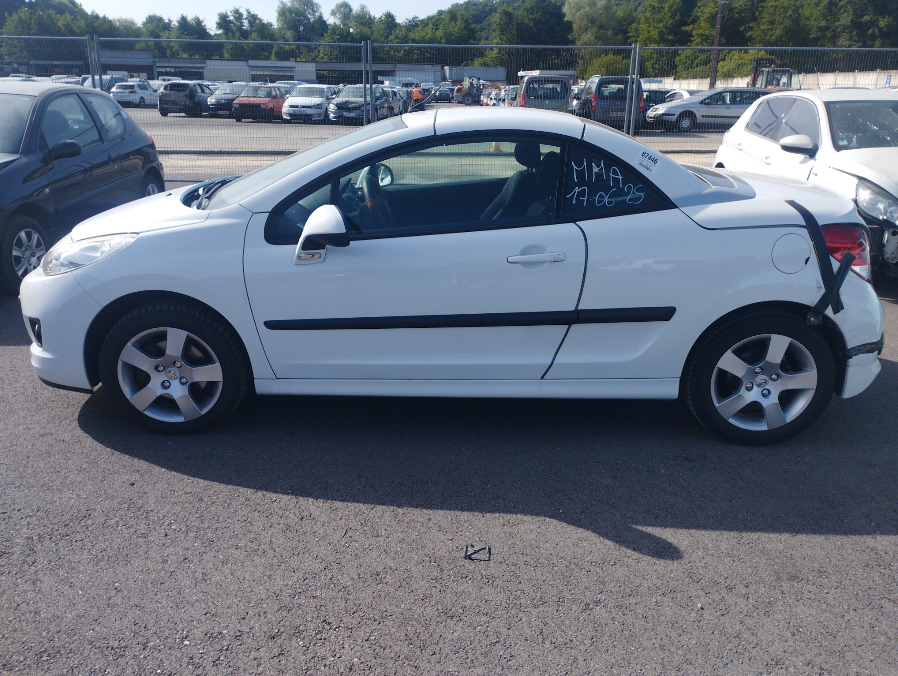 Amortisseur avant droit pour PEUGEOT 207 PHASE 2 CABRIOLET Amortisseur avant droit pour PEUGEOT 207 PHASE 2 CABRIOLET
