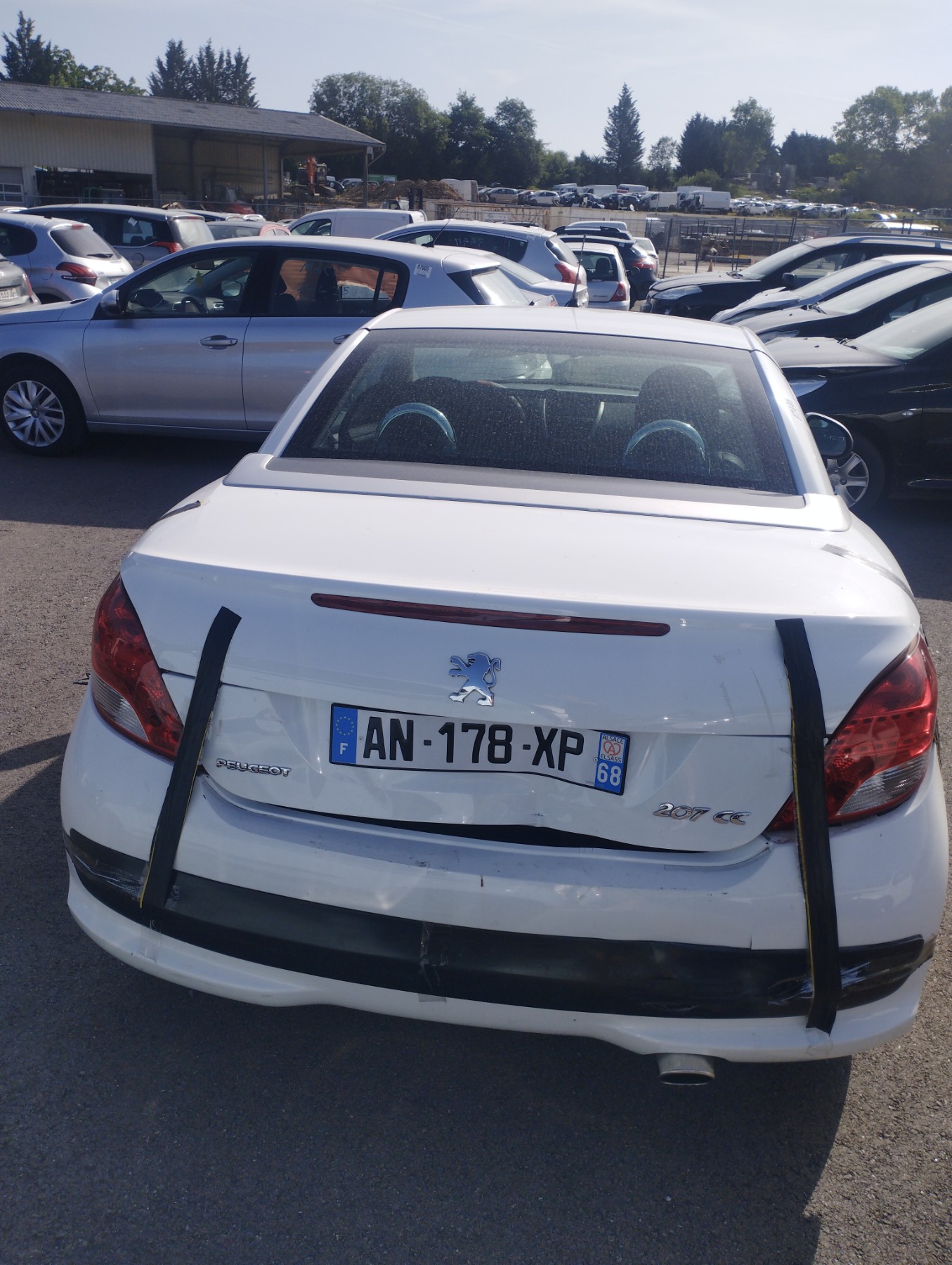 Amortisseur avant droit pour PEUGEOT 207 PHASE 2 CABRIOLET Amortisseur avant droit pour PEUGEOT 207 PHASE 2 CABRIOLET